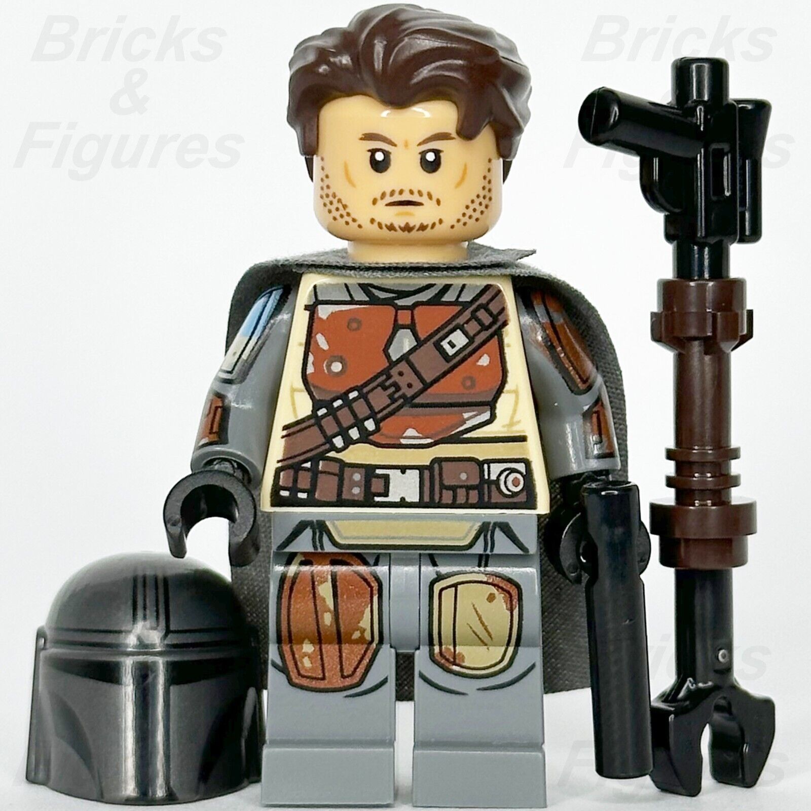 Lego mandalorian face sale