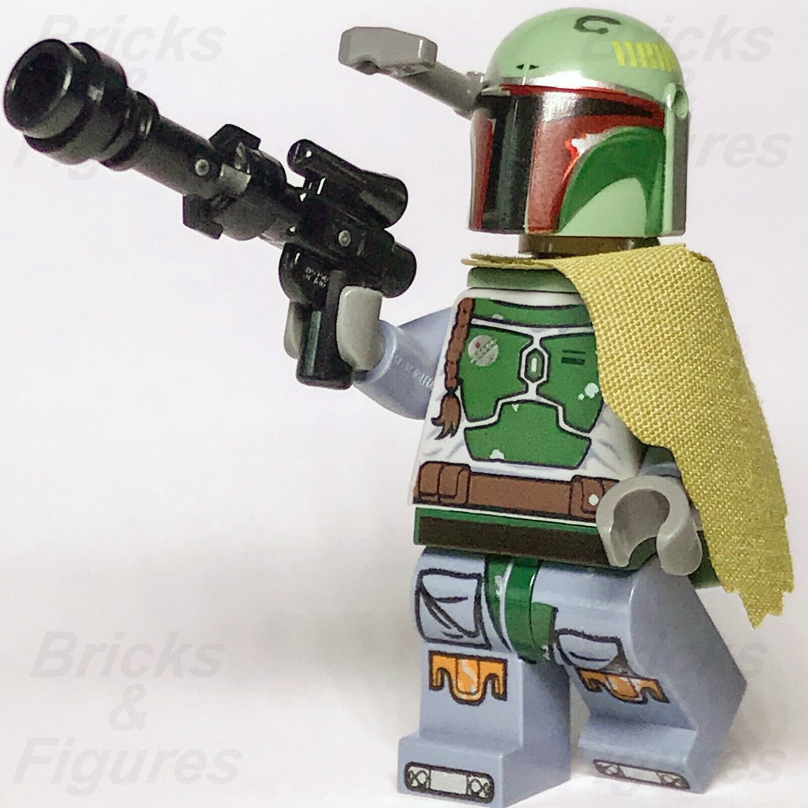 LEGO Star Wars Boba Fett Minifigure Mandalorian Bounty Hunter 9496 sw0396