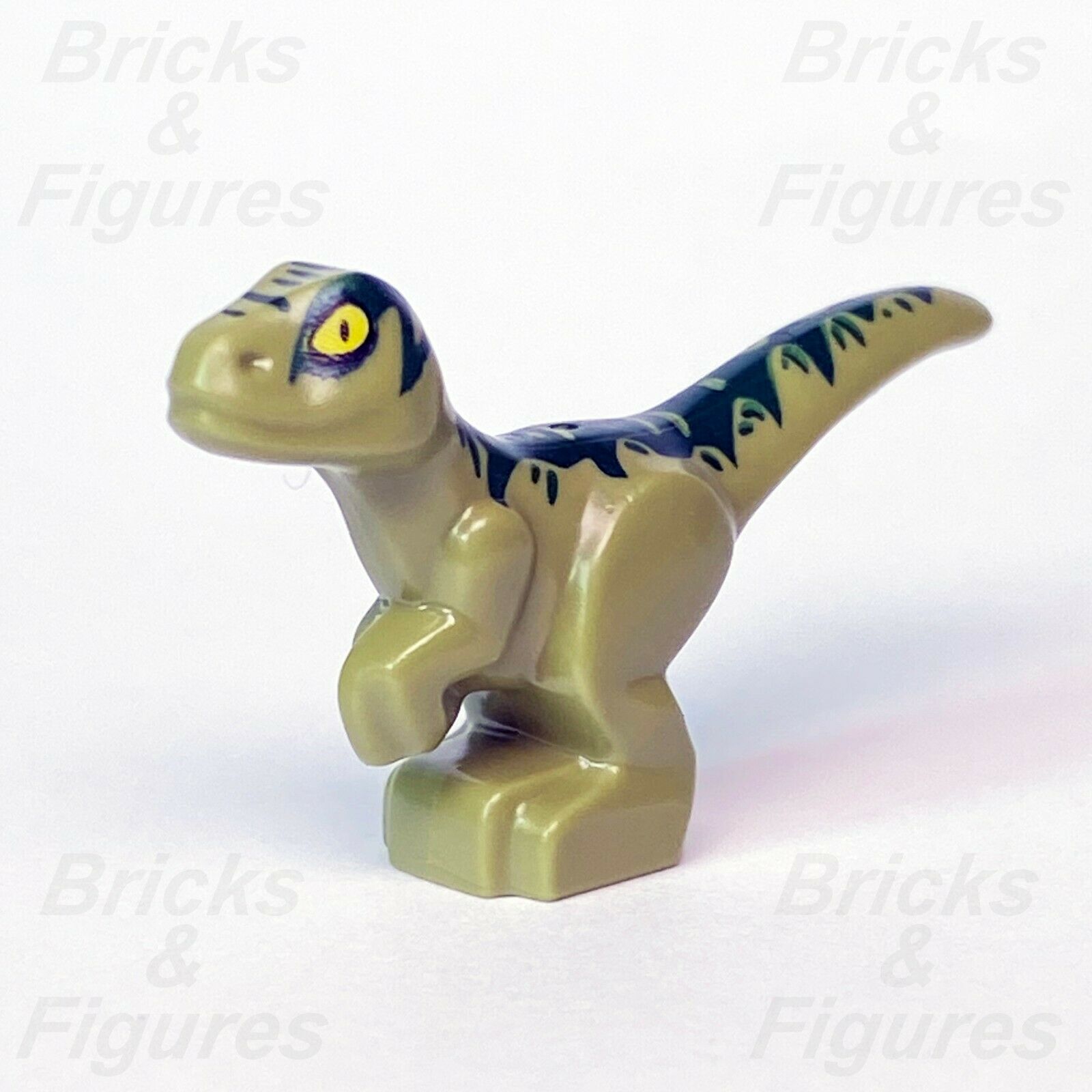 New Jurassic World LEGO Baby Raptor with Dark Green Markings Dinosaur 75938