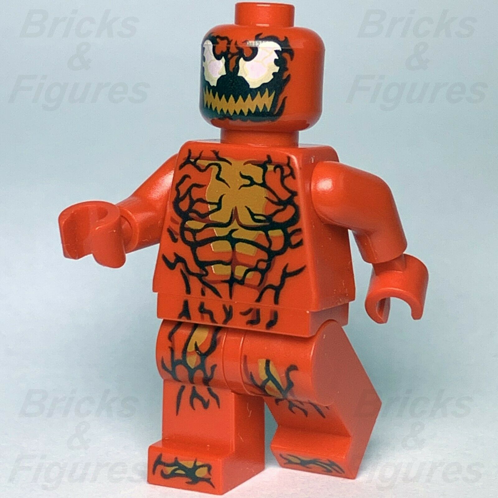 New Marvel Super Heroes LEGO Carnage Cletus Kasady Spider Man Minifigure 76113 Bricks Figures