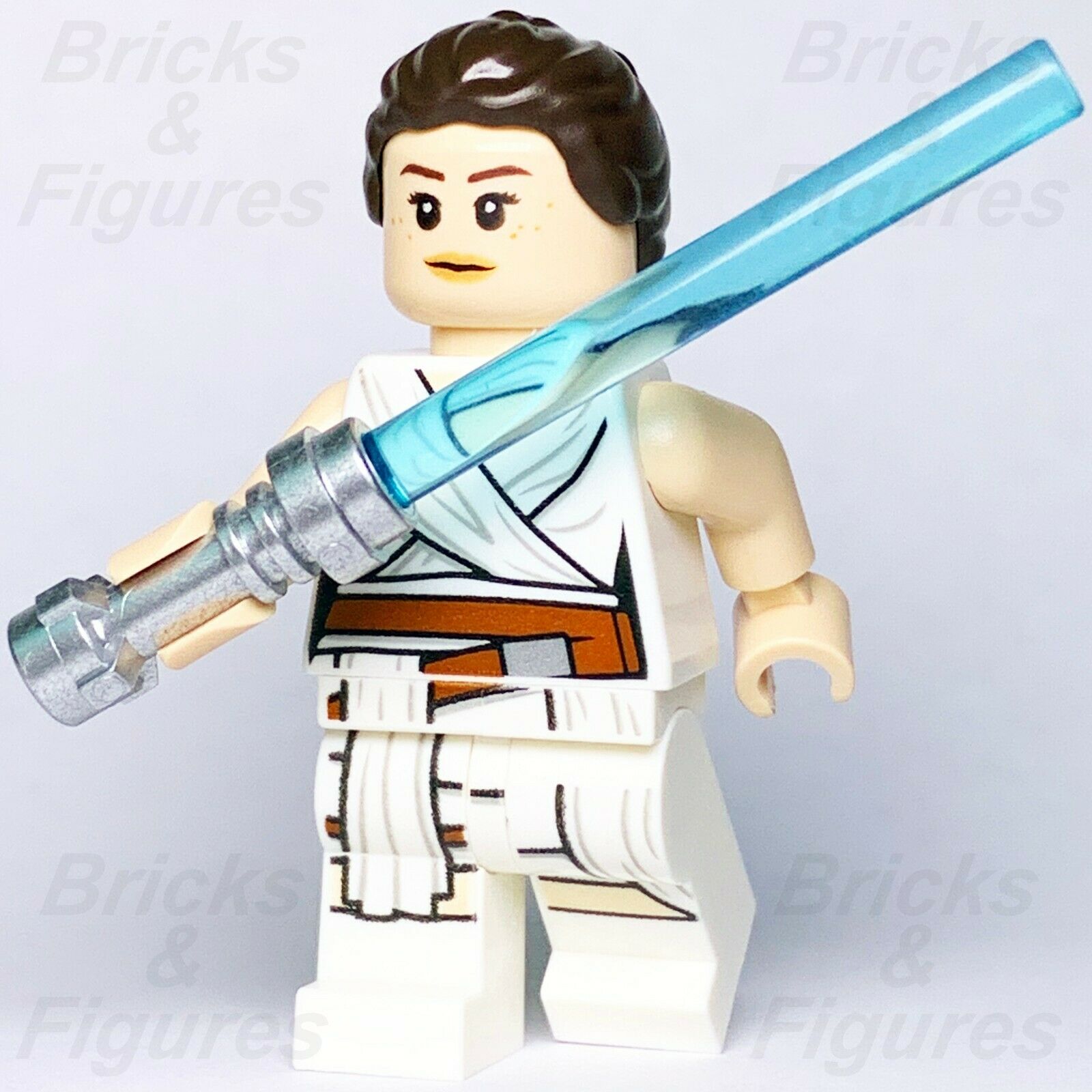 New Star Wars LEGO Rey White Jedi Robe Minifigure Rise of Skywalker 75250