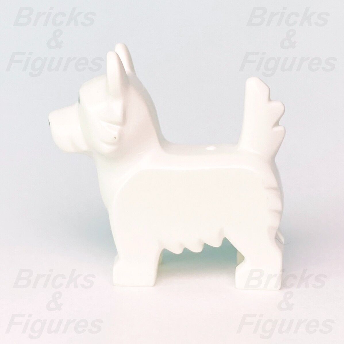 LEGO Collectable Minifigures White Terrier Dog Animal Minifigure Part 71013 - Bricks & Figures