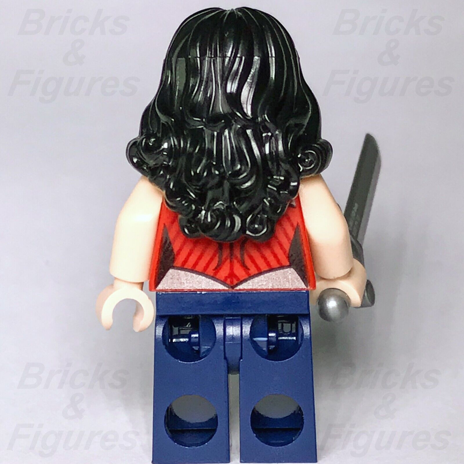 LEGO Super Heroes Wonder Woman Minifigure Silver Tiara Justice League 76026 - Bricks & Figures