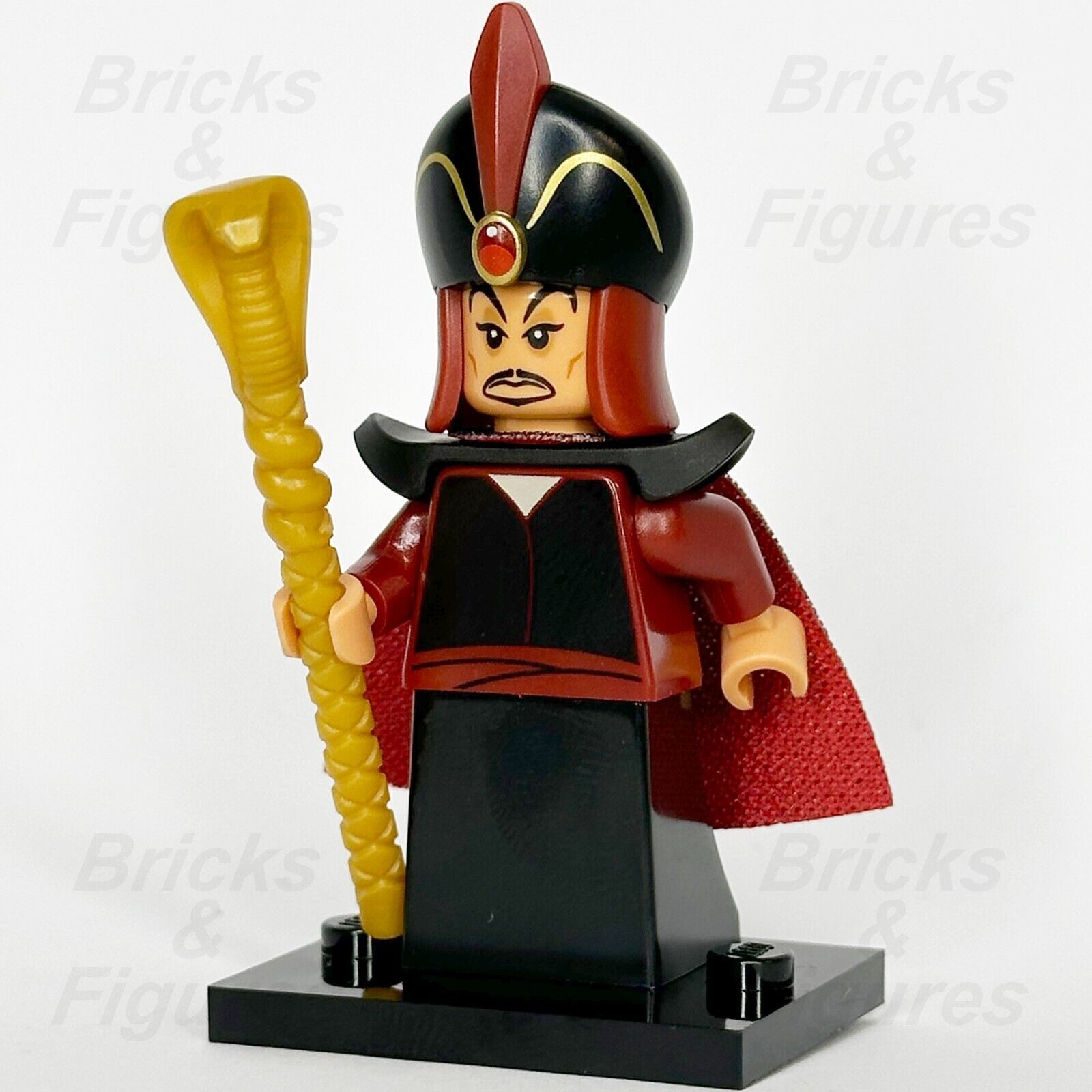 LEGO Disney Jafar Minifigure Series 2 Aladdin with Snake Staff 71024 coldis2-11 - Bricks & Figures