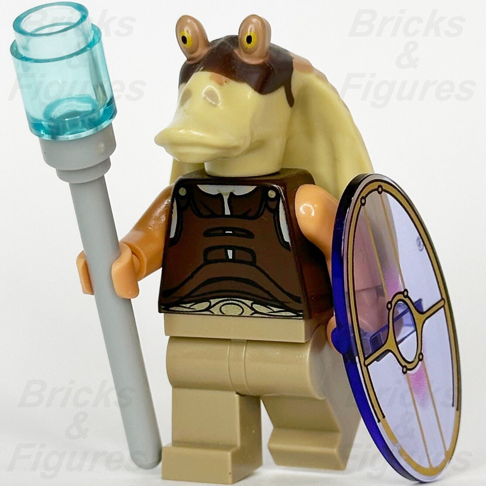 LEGO Star Wars Gungan Soldier Minifigure Episode 1 Warrior 9509 7929 sw0302