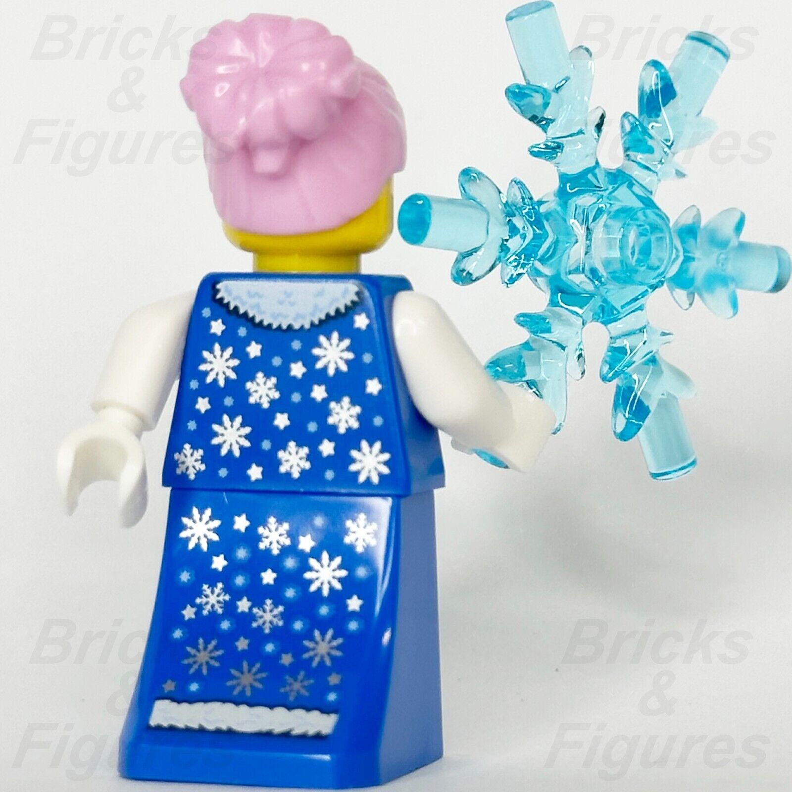 LEGO Lady Winter Minifigure with Ice Snowflake Build-A-Minifigure BAM 2023 Snow