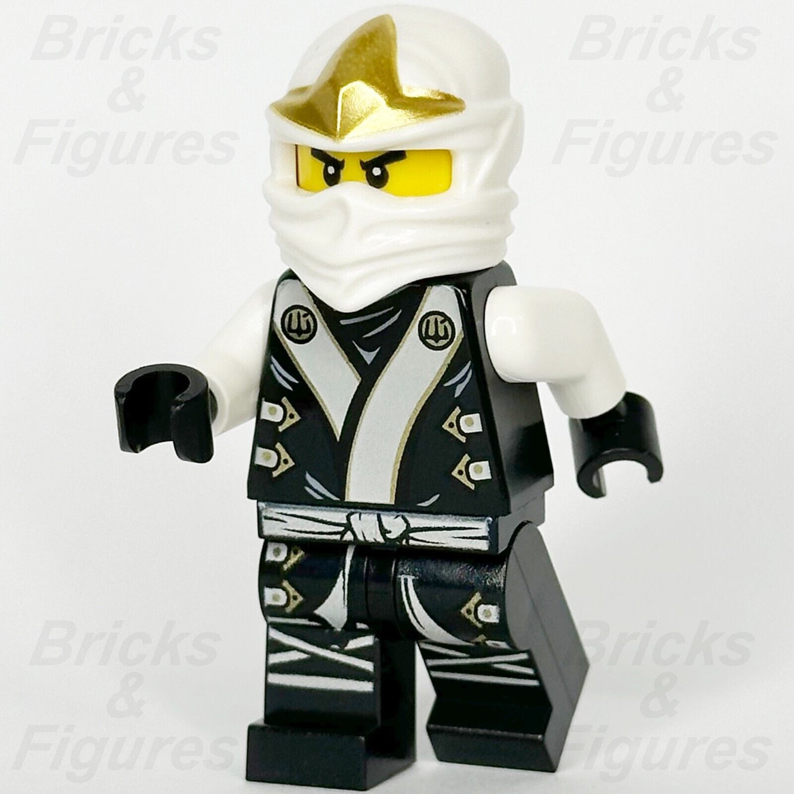 LEGO Ninjago Zane Minifigure The Final Battle Ice Ninja Nindroid 70504 njo076