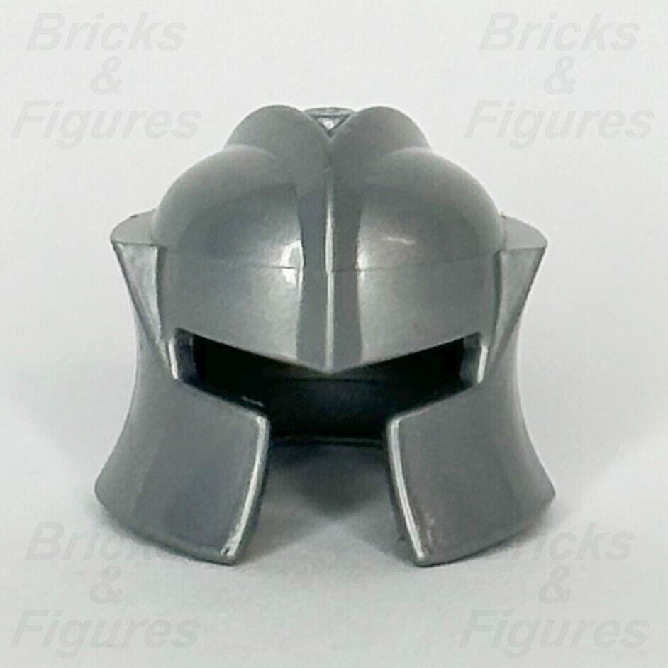 LEGO Castle Flat Silver Knight Helmet Cheek Protection Minifigure Part 48493 - Bricks & Figures