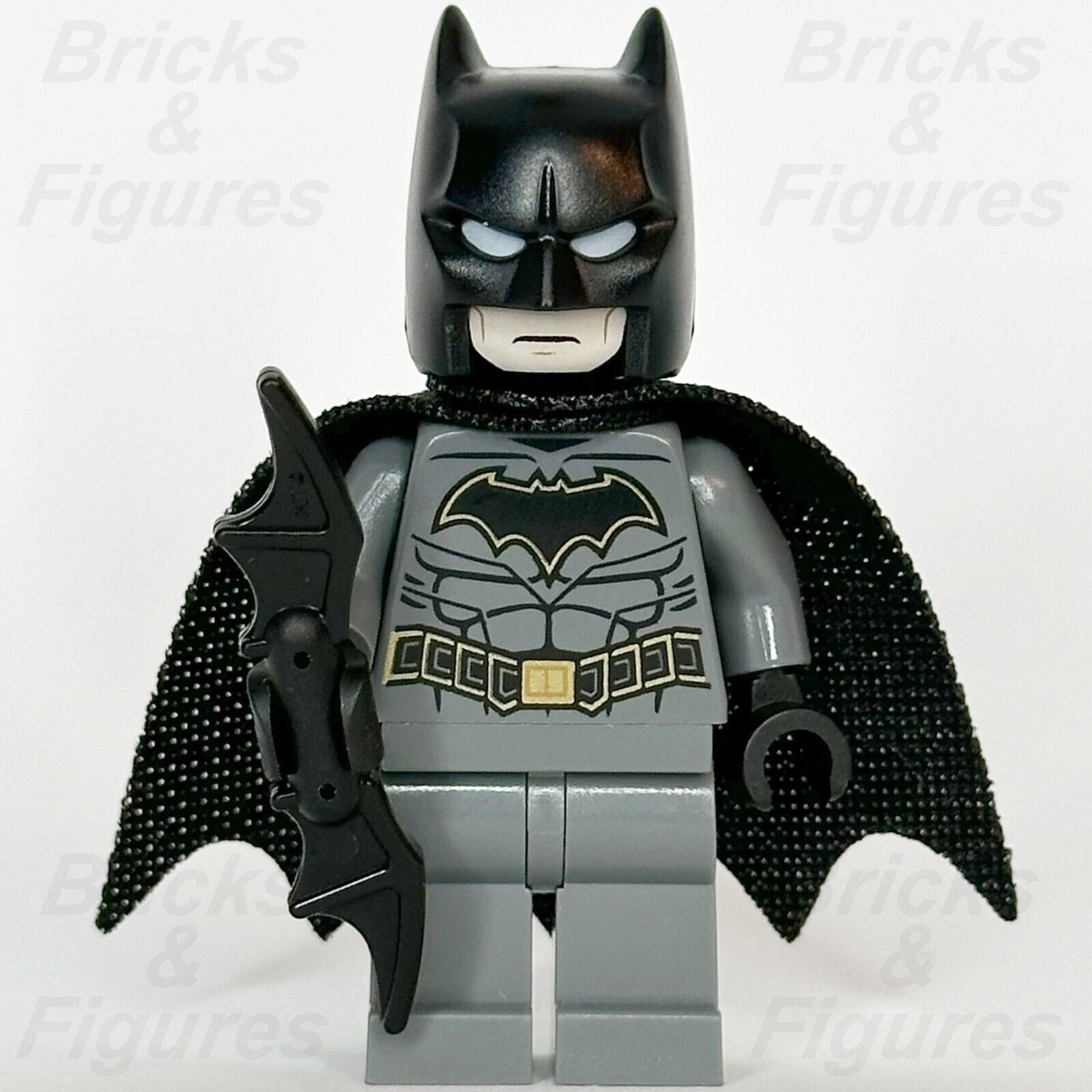 LEGO Super Heroes Batman Minifigure Grey Suit 2 DC 76122 76129 76119 sh589