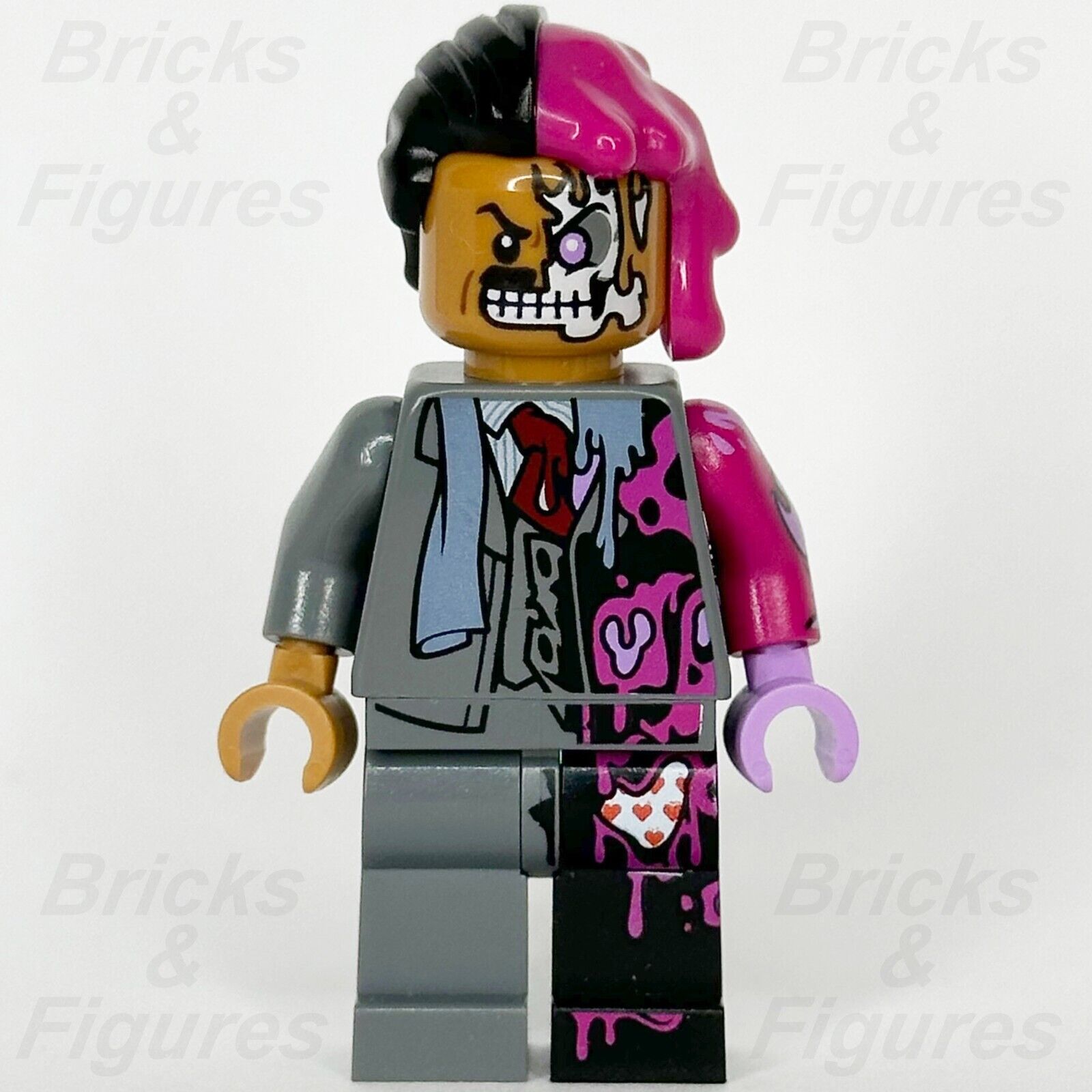 LEGO Super Heroes Two-Face Minifigure The Batman Movie DC 70915 sh0395 Minifig