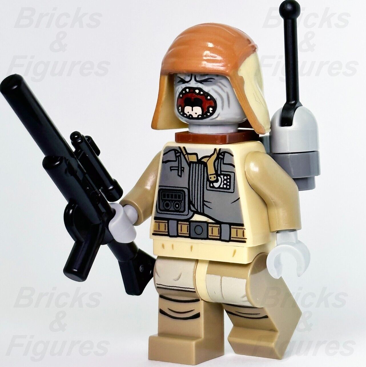 LEGO Star Wars Pao Minifigure Rogue One Rebel 75156 sw0798 No Backpack Sticker