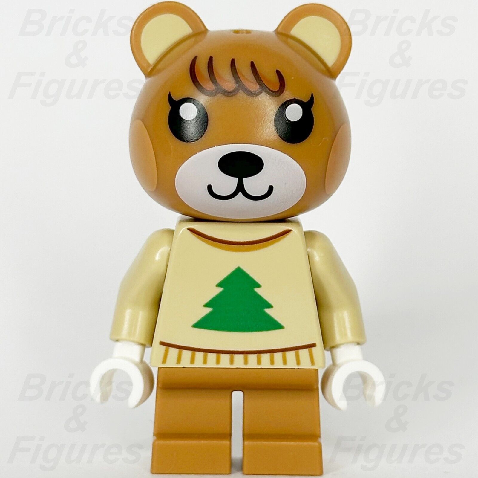 LEGO Animal Crossing Maple Minifigure Tree Sweater Cub Baby Bear 30662 ani007 - Bricks & Figures