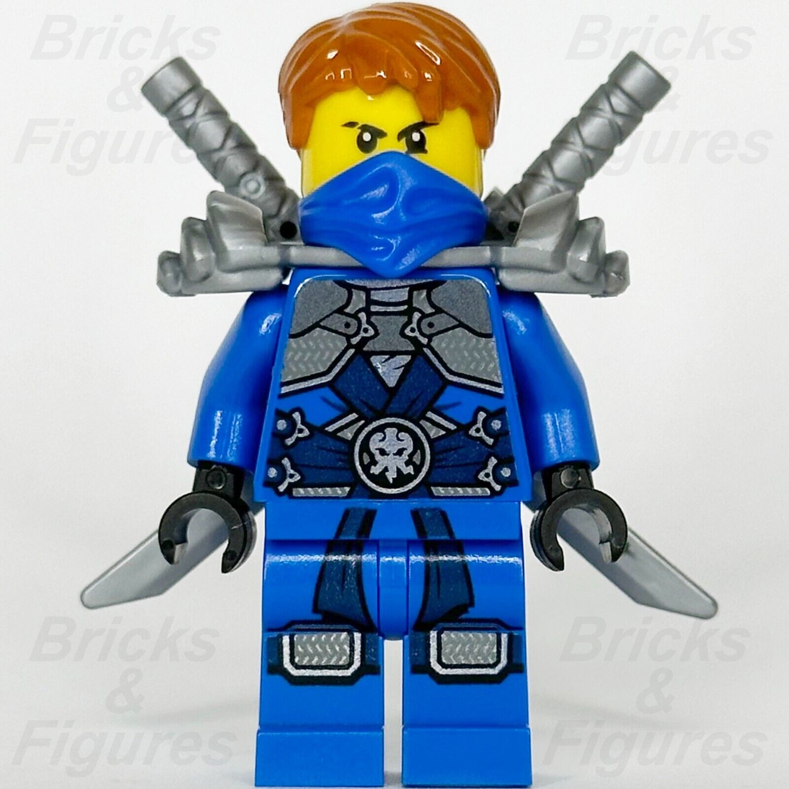 LEGO Ninjago Jay Minifigure Rebooted with Stone Armour Minifig Book njo232