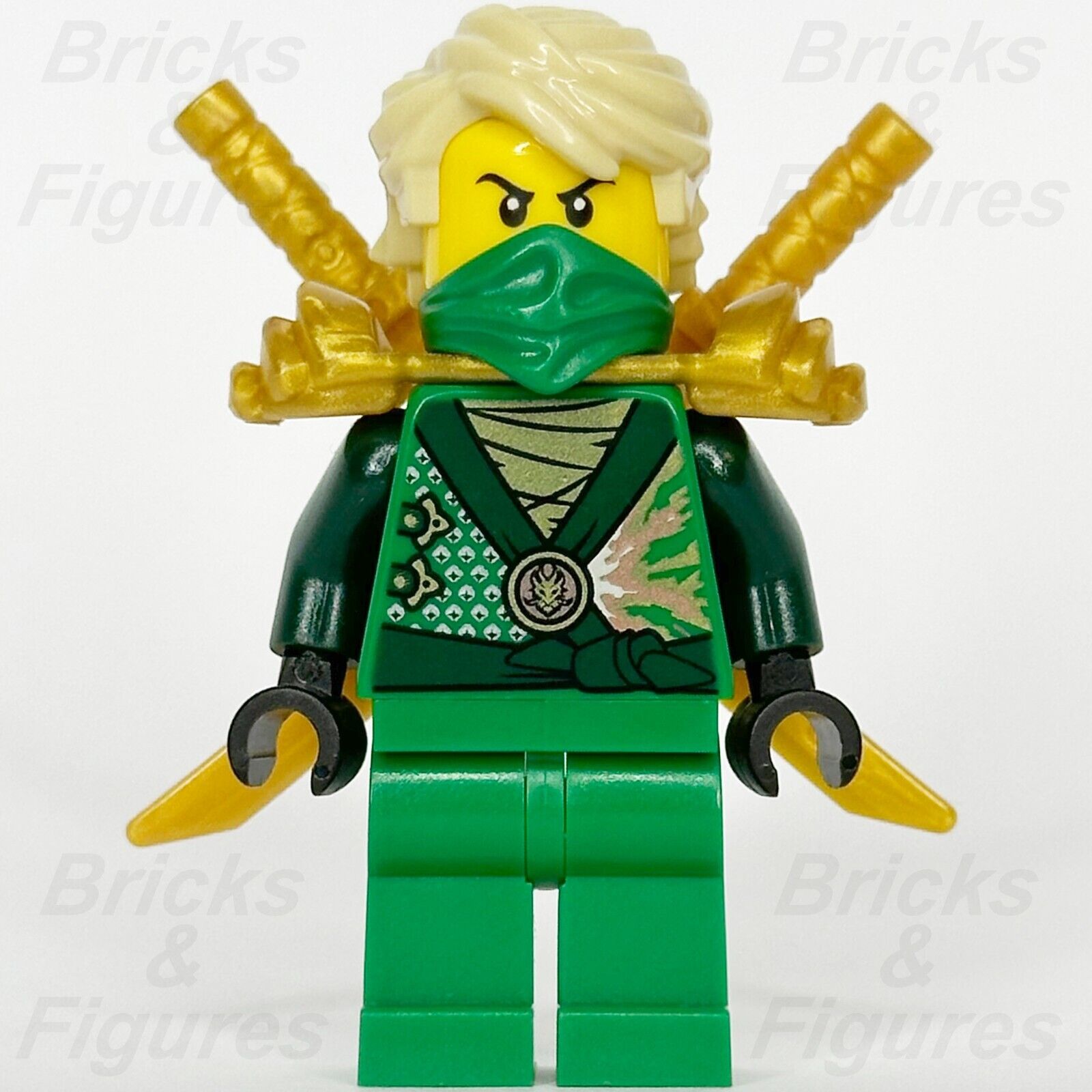 LEGO Ninjago Lloyd Minifigure Techno Robe Rebooted The Green Ninja 70722 njo087