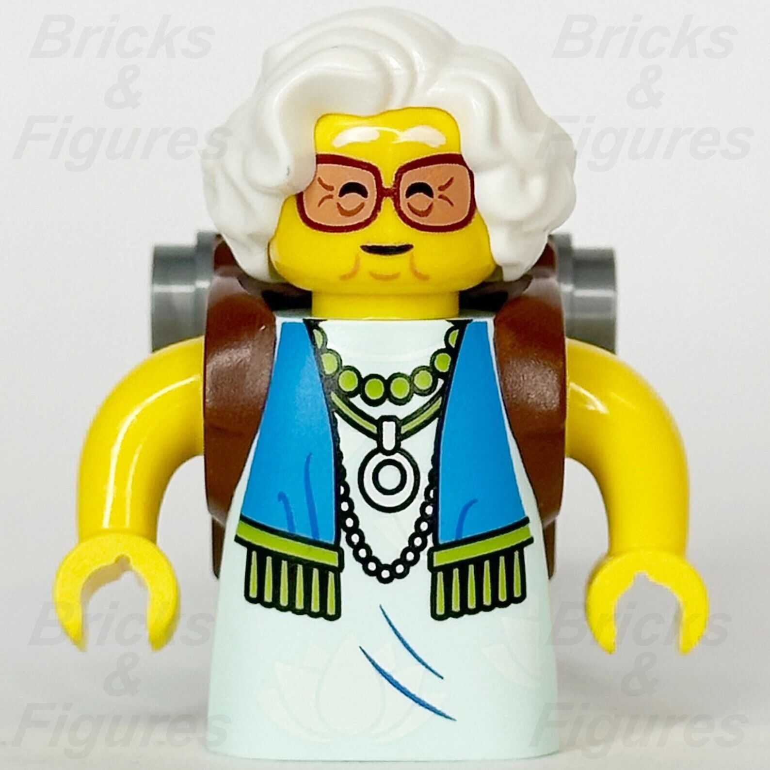 LEGO Dreamzzz Mrs. Castillo Minifigure Mrs Shop Owner Stall 71461 71459 drm031 - Bricks & Figures