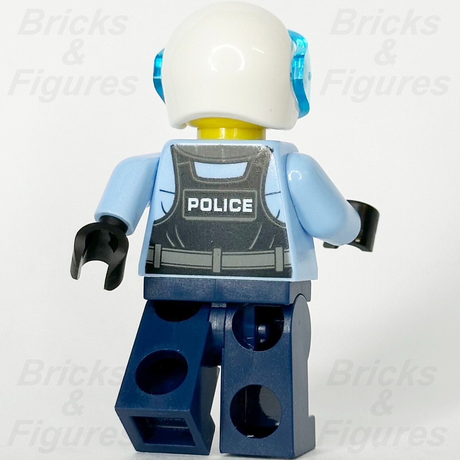 LEGO City Police Officer Rooky Partnur Minifigure Jet Pilot Town 60317 cty1374