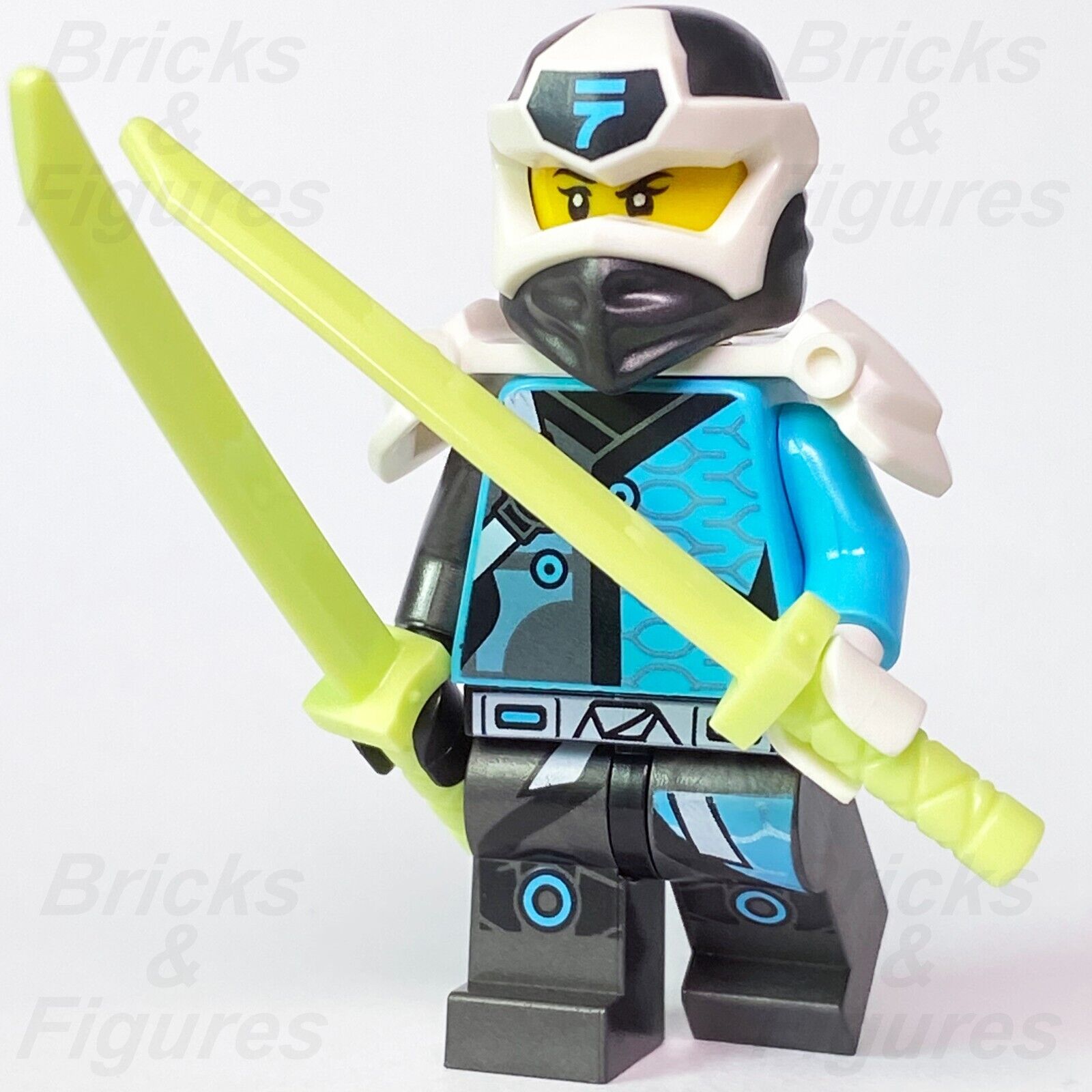 LEGO Ninjago Digi Nya Minifigure Prime Empire Water Master Ninja 71711 njo586 - Bricks & Figures