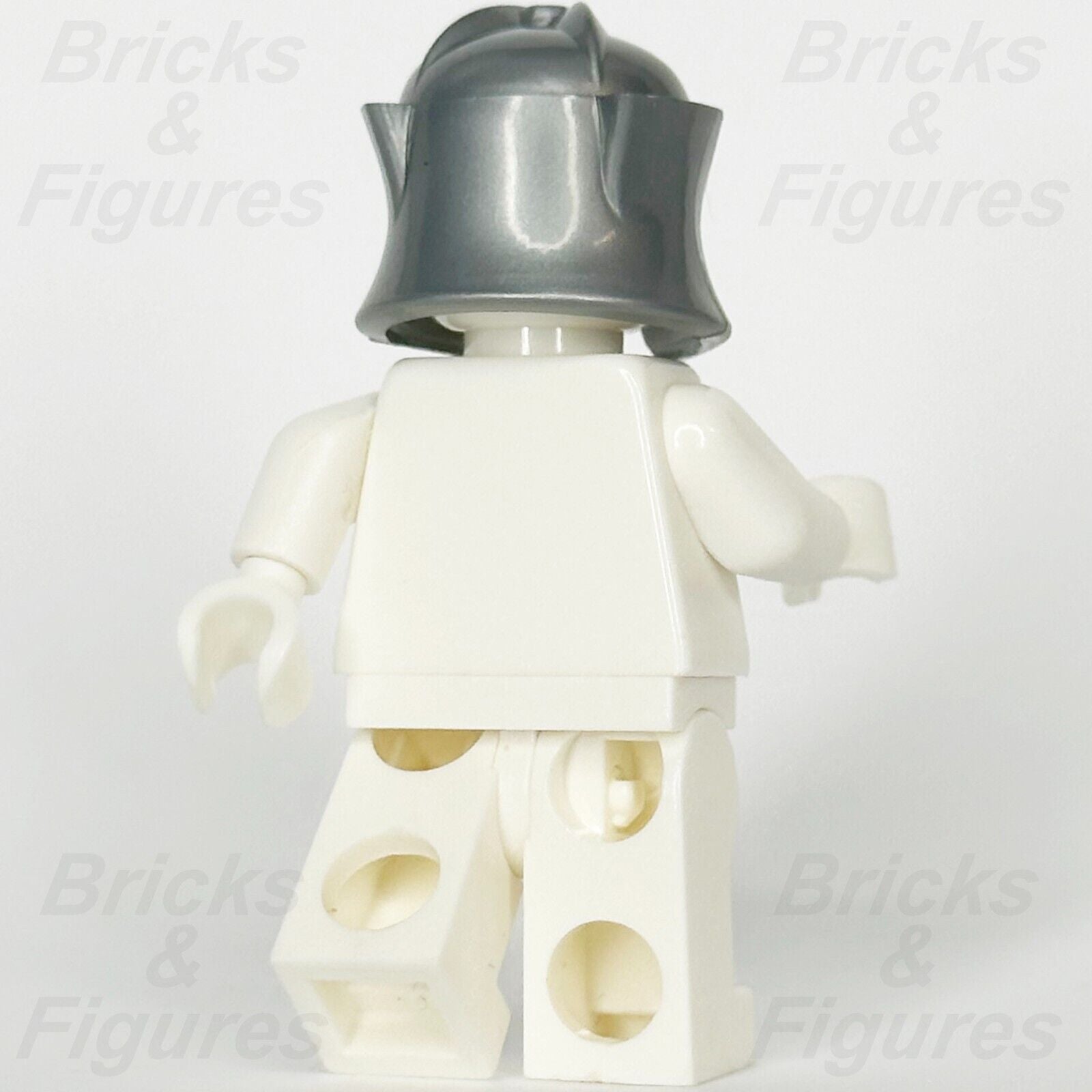 LEGO Castle Flat Silver Knight Helmet Cheek Protection Minifigure Part 48493 - Bricks & Figures