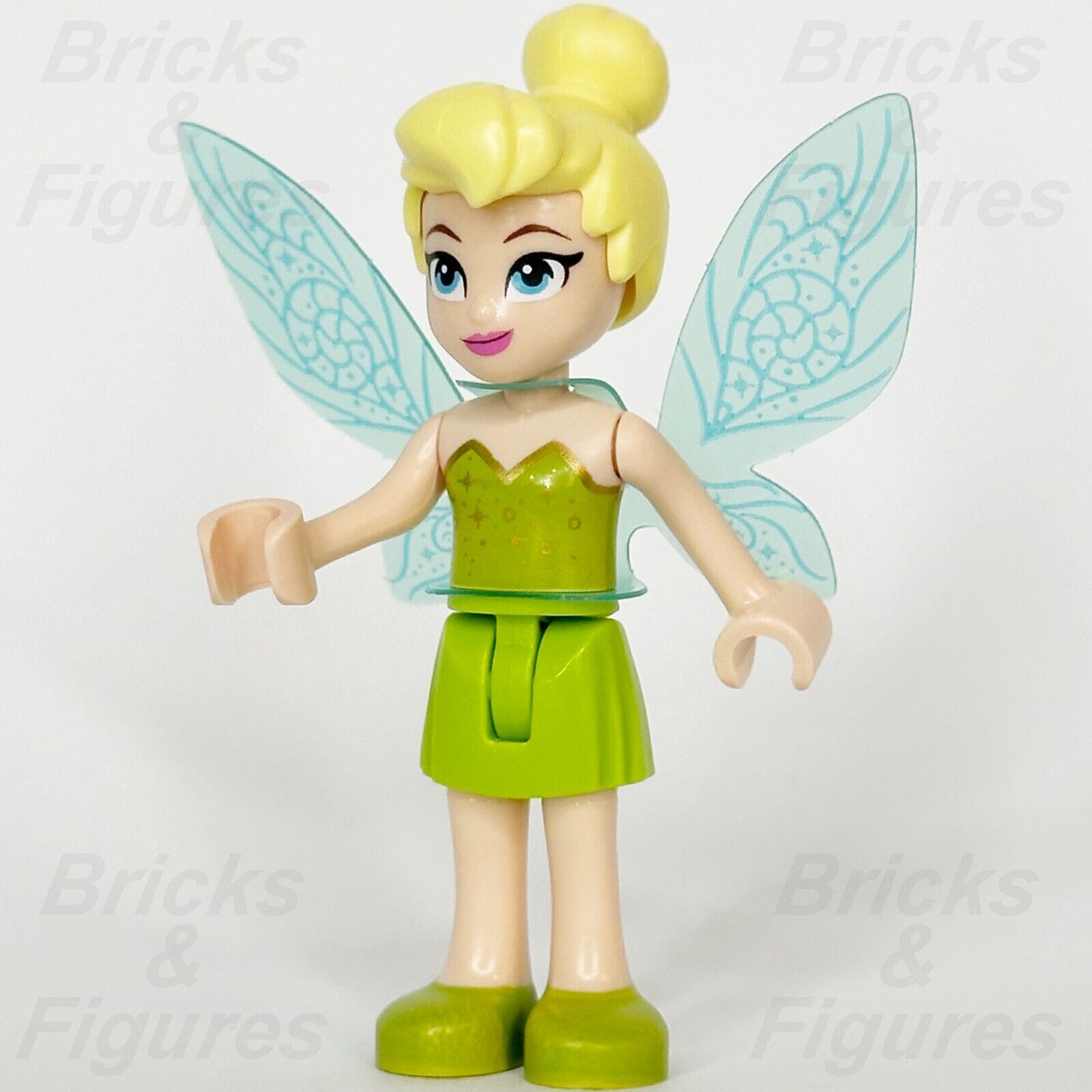 LEGO Disney Tinker Bell Minifigure Disney 100 Peter Pan Mini Doll 43215 dis121 - Bricks & Figures