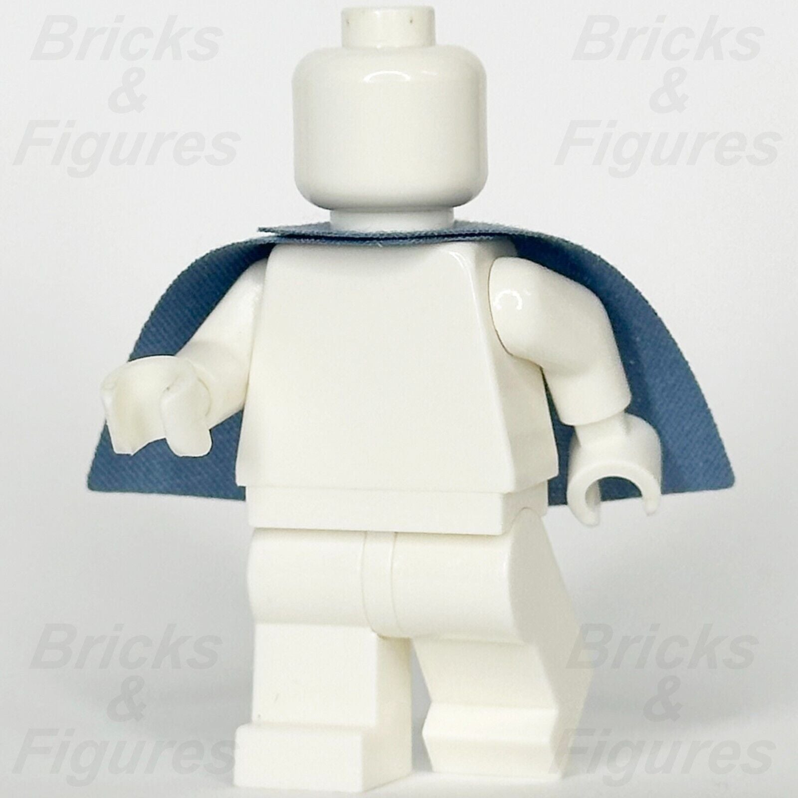 LEGO Minifigure Cape Cloth Part Sand Blue Very Short Body Wear Fabric 99464 - Bricks & Figures