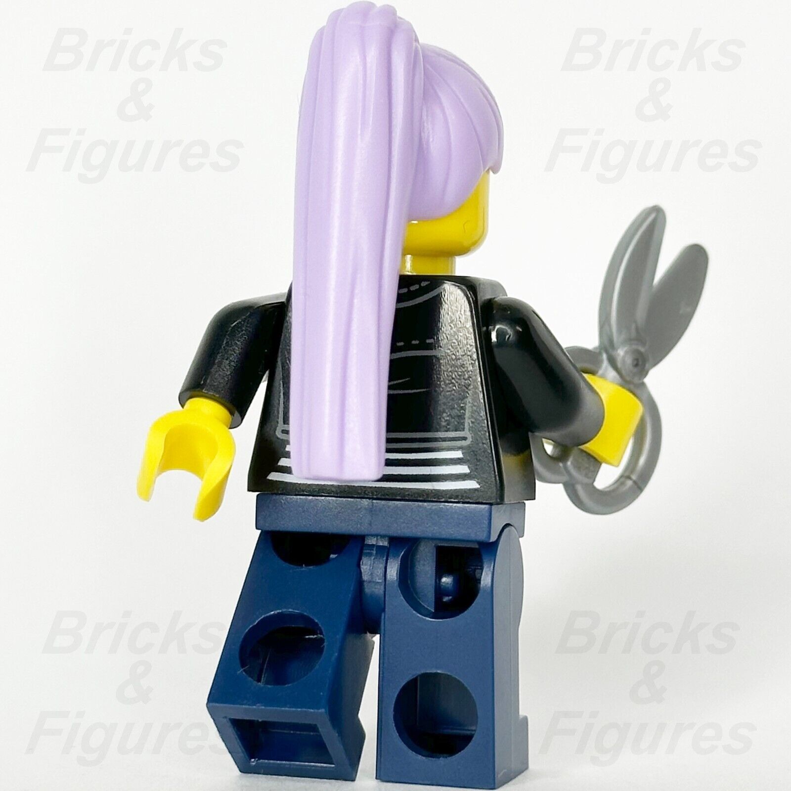 LEGO Hairstylist Minifigure & Scissors Hairdresser Build-A-Minifigure BAM 2024 - Bricks & Figures