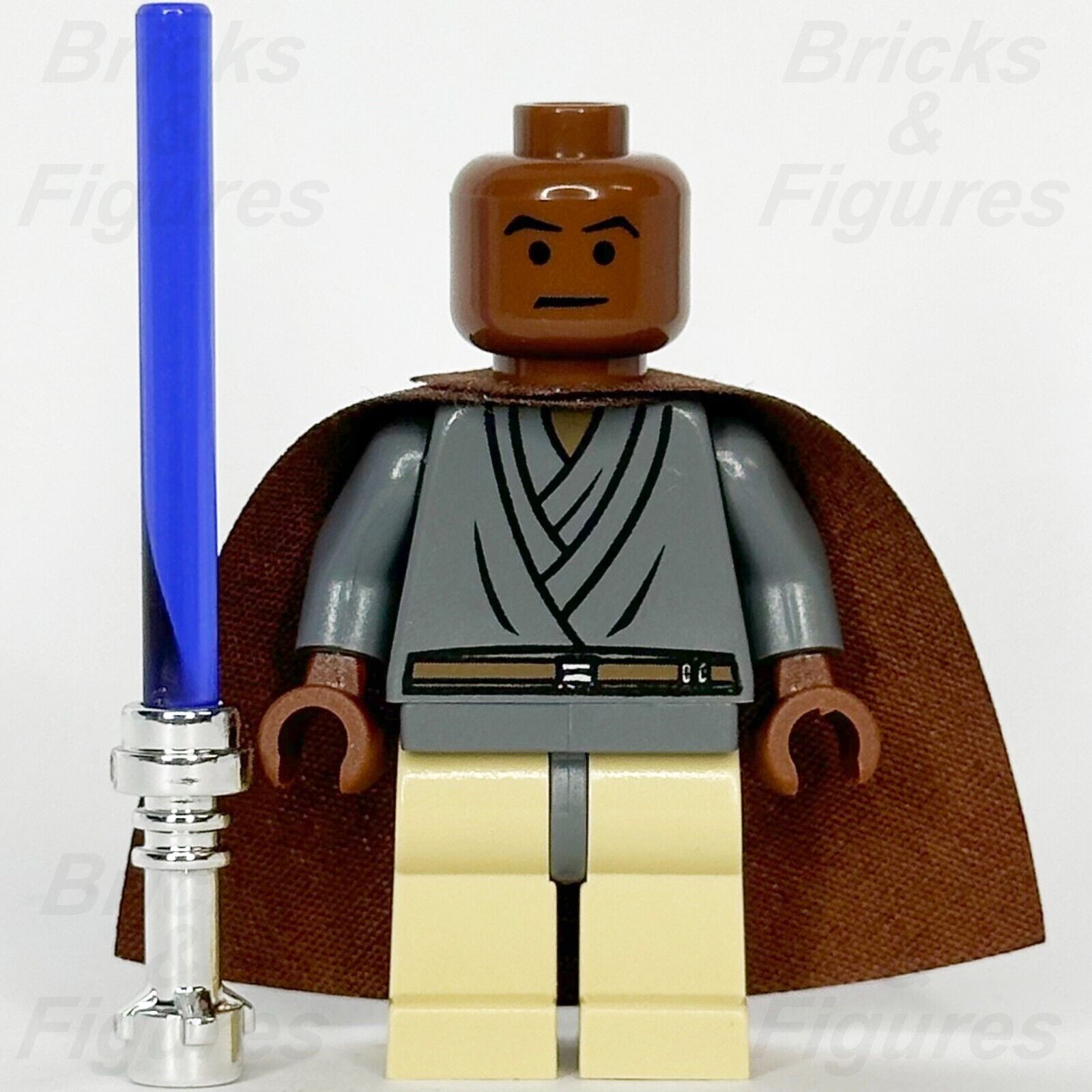 LEGO Star Wars Mace Windu Minifigure Jedi Master Episode 3 ROTS 7261 sw0148