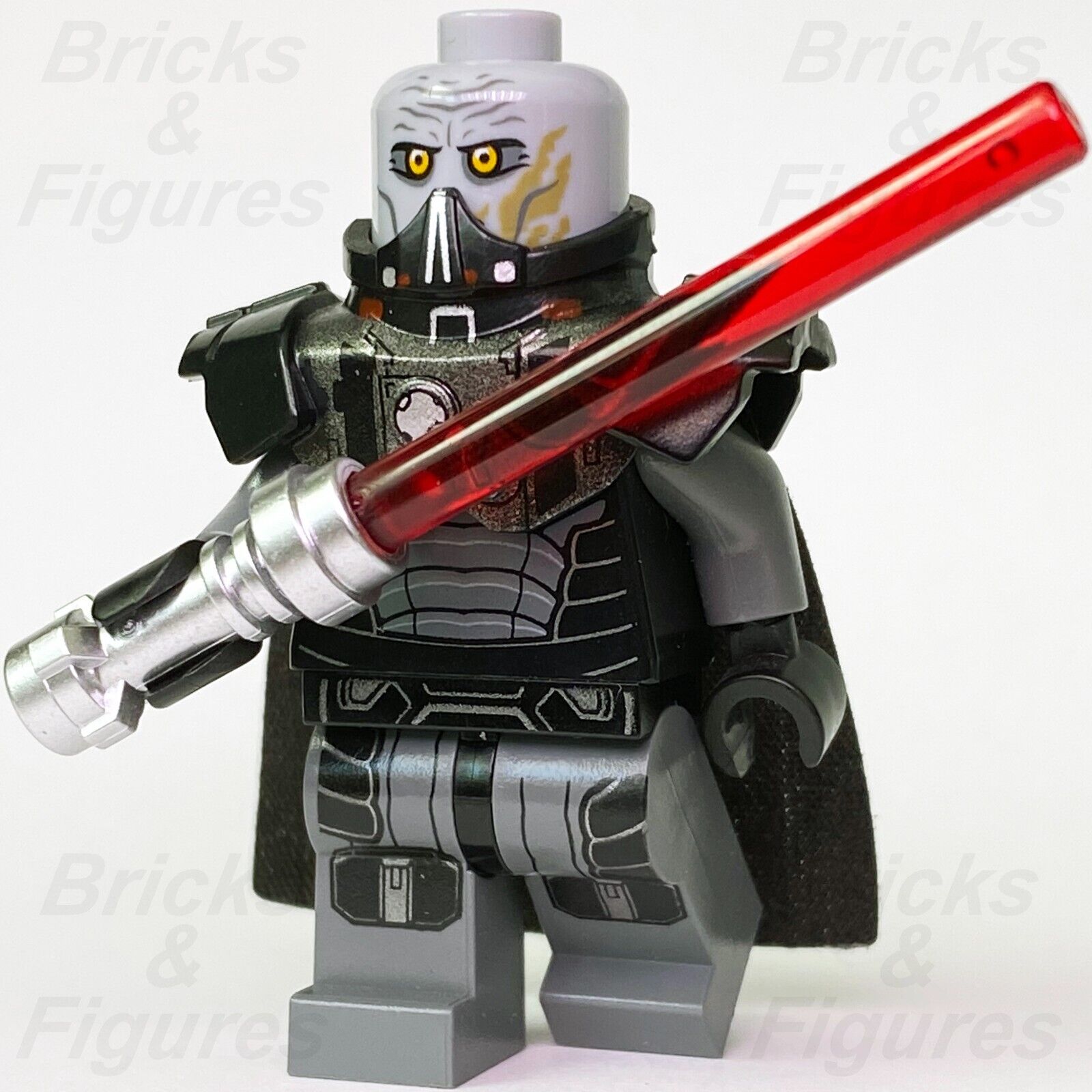 LEGO Star Wars Darth Malgus Minifigure The Old Republic Sith Lord 9500 sw0413 - Bricks & Figures