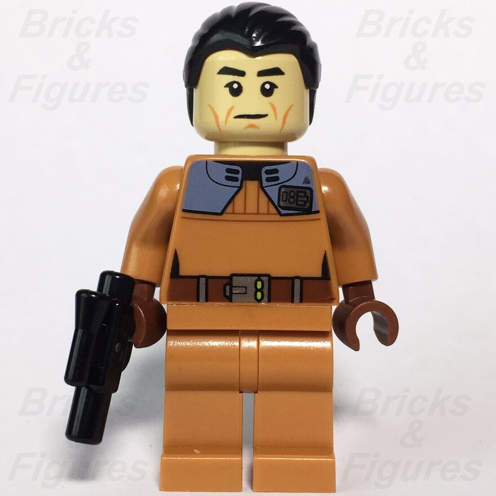 LEGO Star Wars Commander Sato Minifigure Rebels Jun Sato 75158 sw0758 Minifig - Bricks & Figures