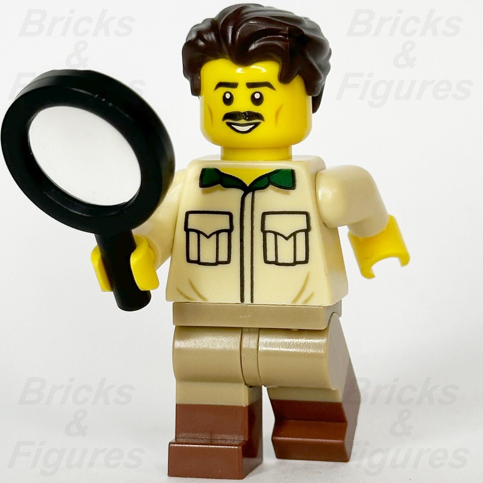 LEGO Ideas Paleontologist Minifigure CUUSOO w/ Magnifying Glass 21320 idea063 - Bricks & Figures