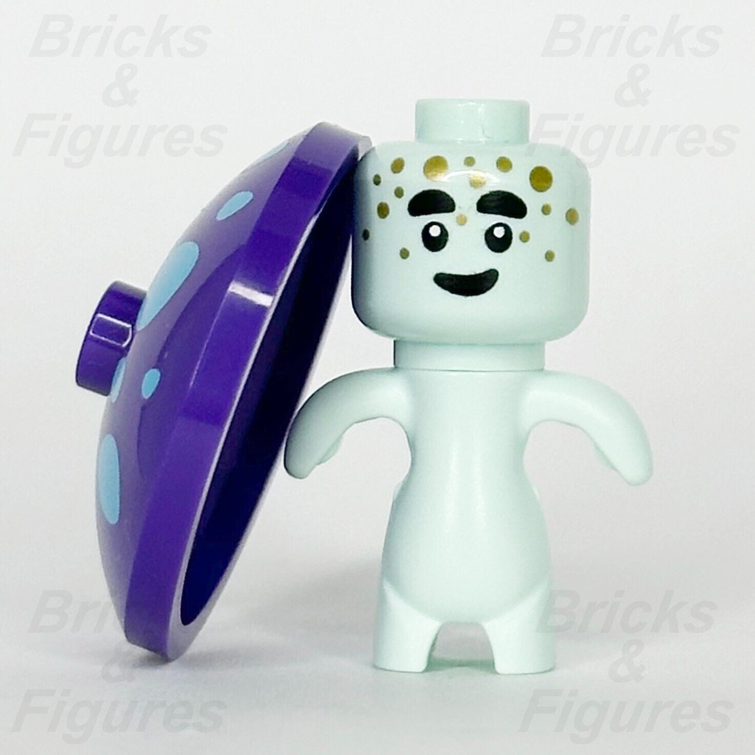 LEGO DREAMZzz Dreamling Mushroom Minifigure Dark Purple Aqua 71461 71459 drm028 - Bricks & Figures