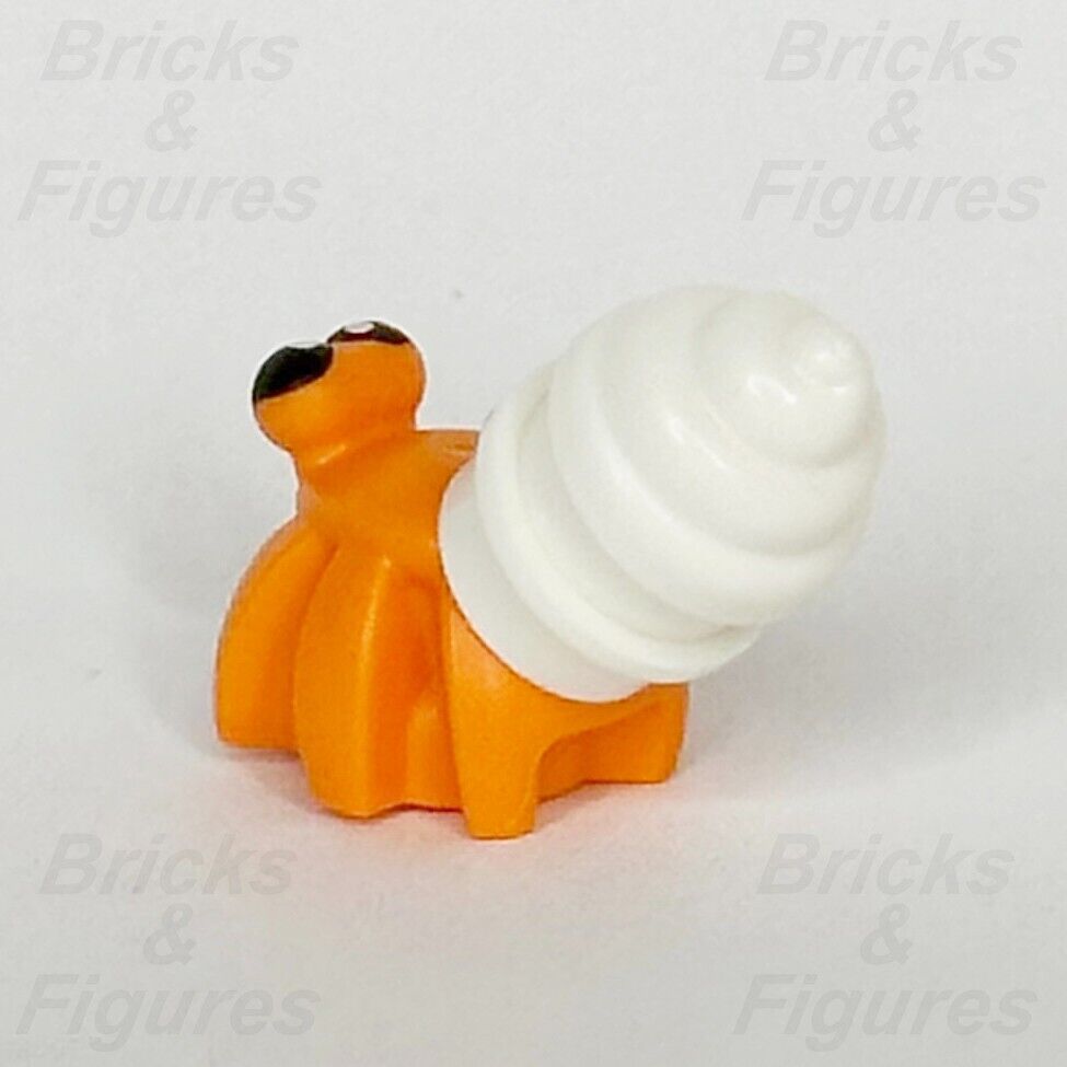 LEGO Hermit Crab Sea Animal Minifigure Part Orange w/ Black Eyes 69945pb01 77048 - Bricks & Figures