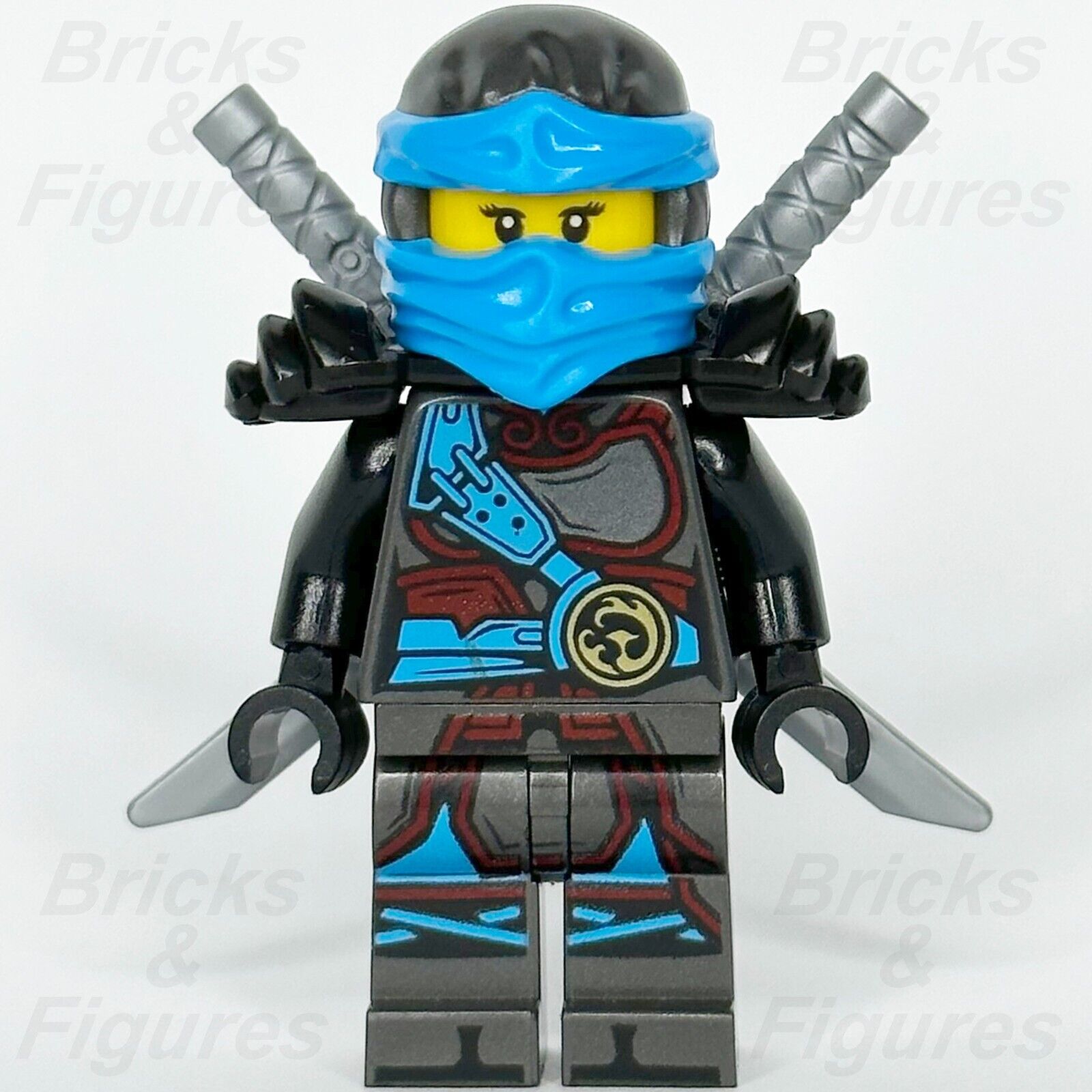 LEGO Ninjago Nya Minifigure Hands of Time Black Armour Water Ninja 70625 njo278