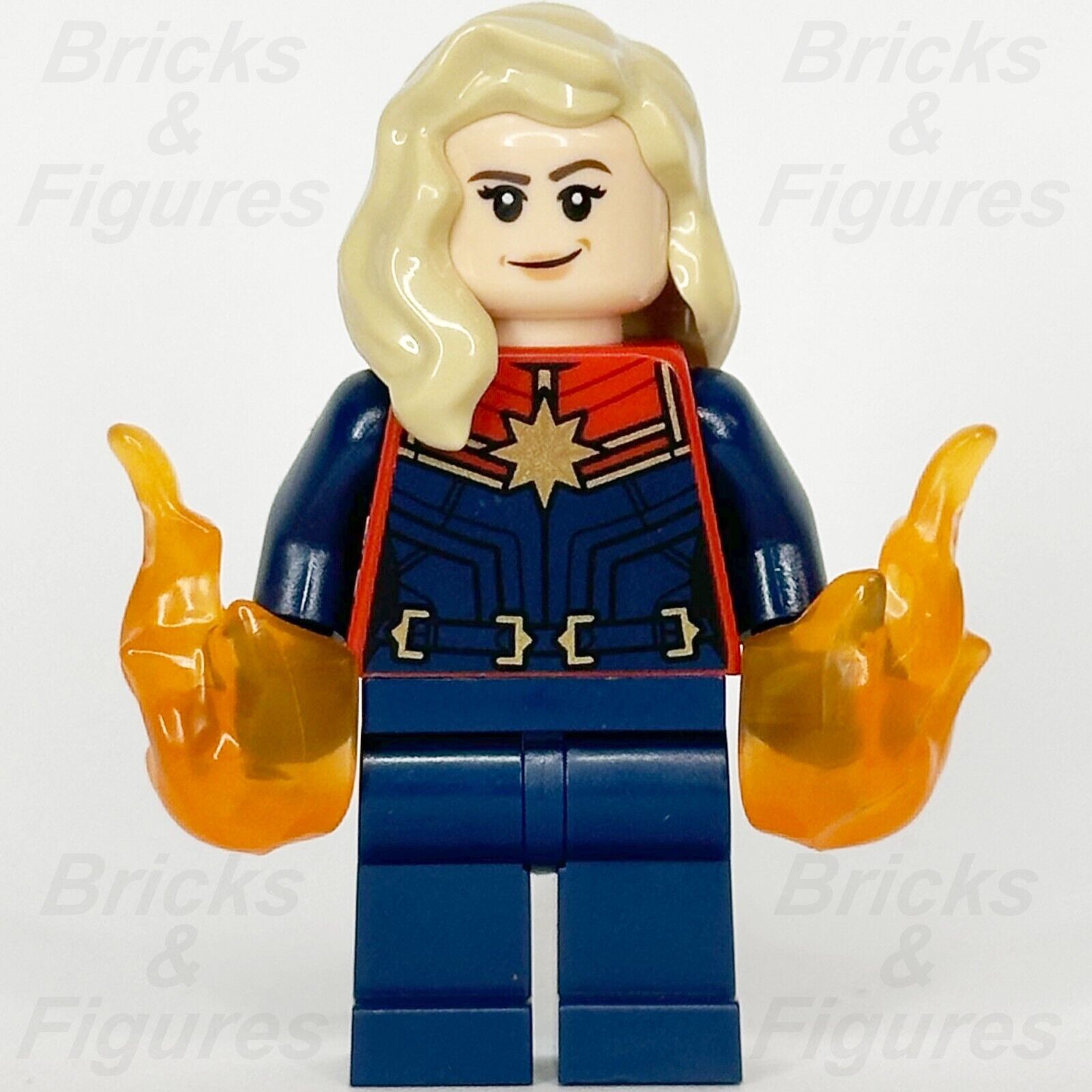 LEGO Super Heroes Captain Marvel Minifigure Carol Danvers Marvels 76232 sh0911