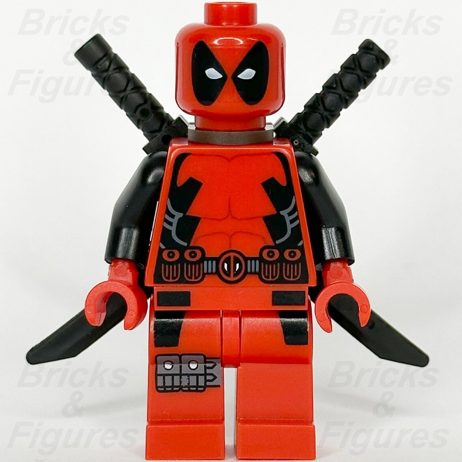 LEGO Super Heroes Deadpool Minifigure X-Men Wade Wilson Marvel 6866 sh0032 rare - Bricks & Figures