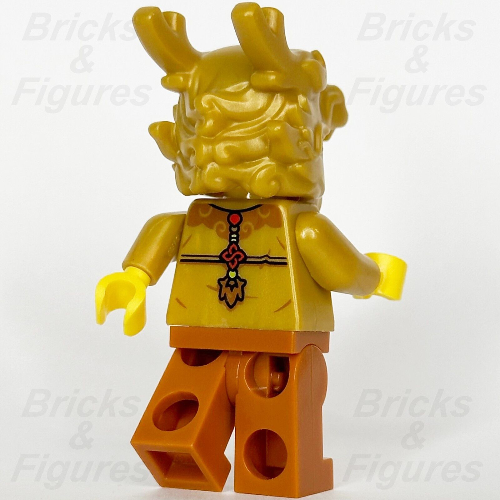 LEGO Year of the Dragon Costume Guy Minifigure Chinese New Year 80113 hol348 - Bricks & Figures