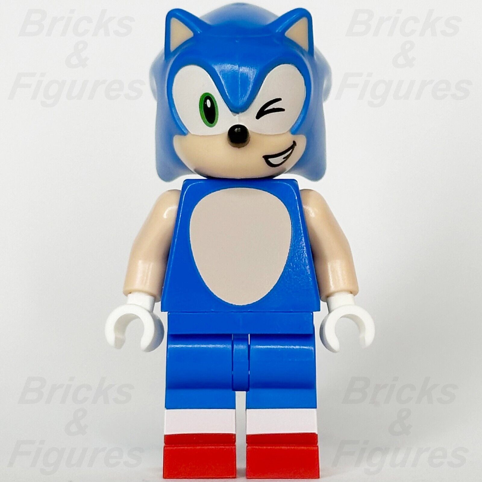 LEGO Sonic the Hedgehog Minifigure Winking Smile to Left 76991 76994 son001 - Bricks & Figures