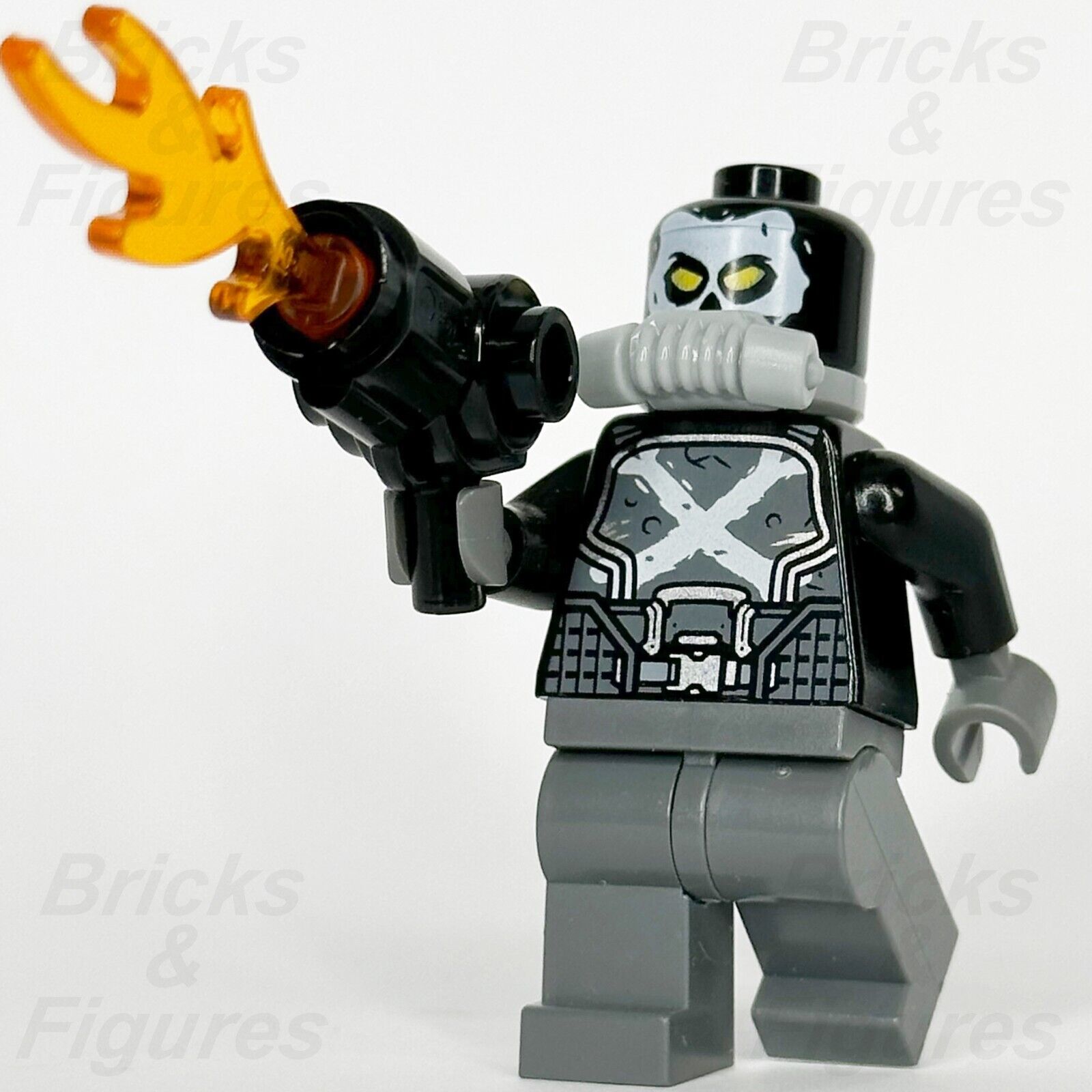 LEGO Super Heroes Crossbones Minifigure Captain America Civil War 76050 sh0262 - Bricks & Figures