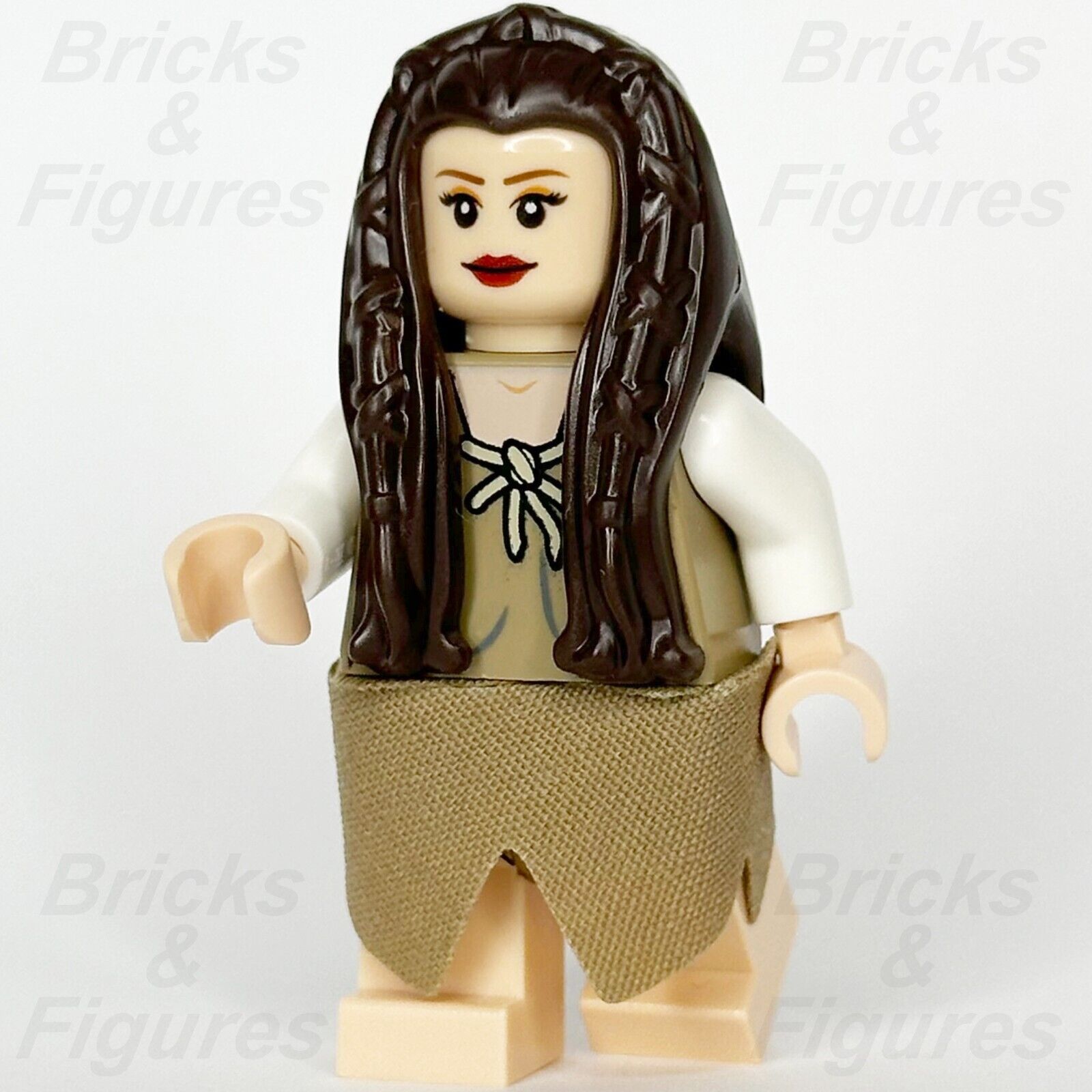 LEGO Star Wars Princess Leia Minifigure Endor Outfit Episode 6 10236 sw0504 - Bricks & Figures