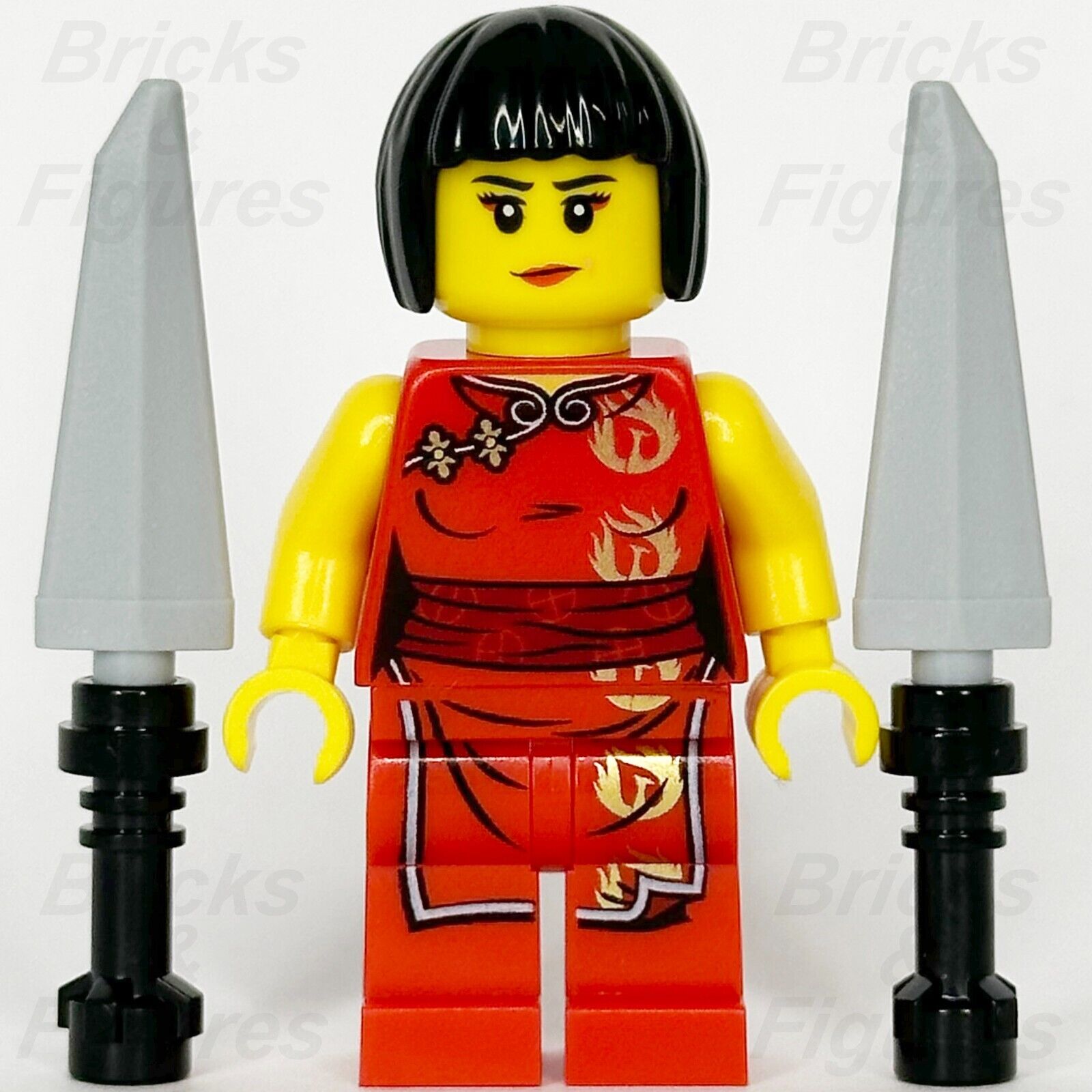 LEGO Ninjago Nya Minifigure The Golden Weapons Red Robe 2507 2505 2172 njo012