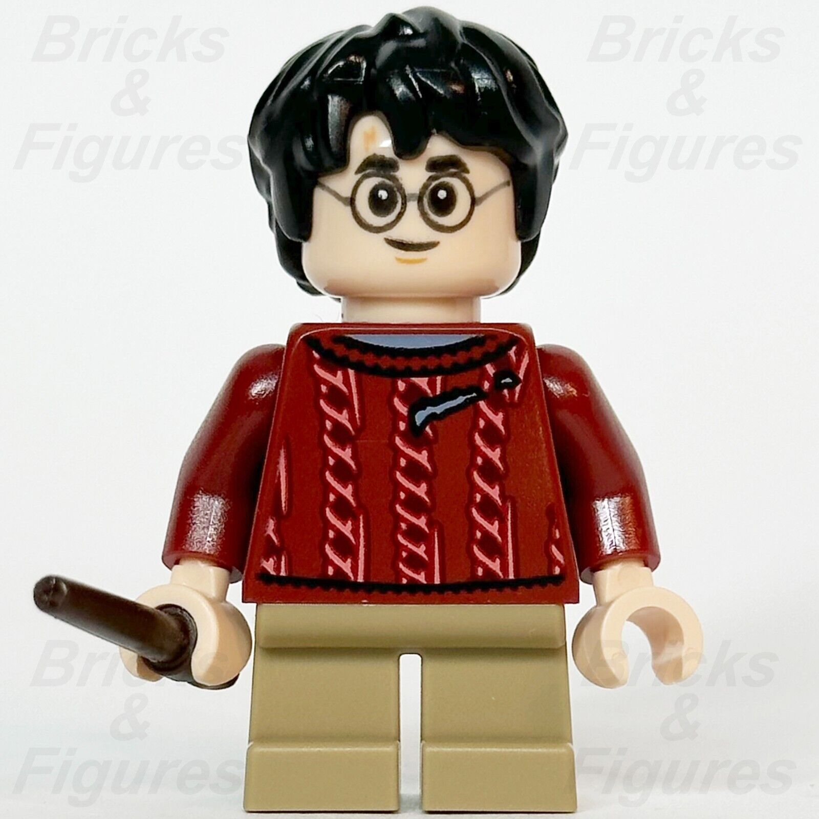 LEGO Harry Potter Minifigure Dark Red Torn Sweater Sorcerer's Stone 76392 hp278 - Bricks & Figures