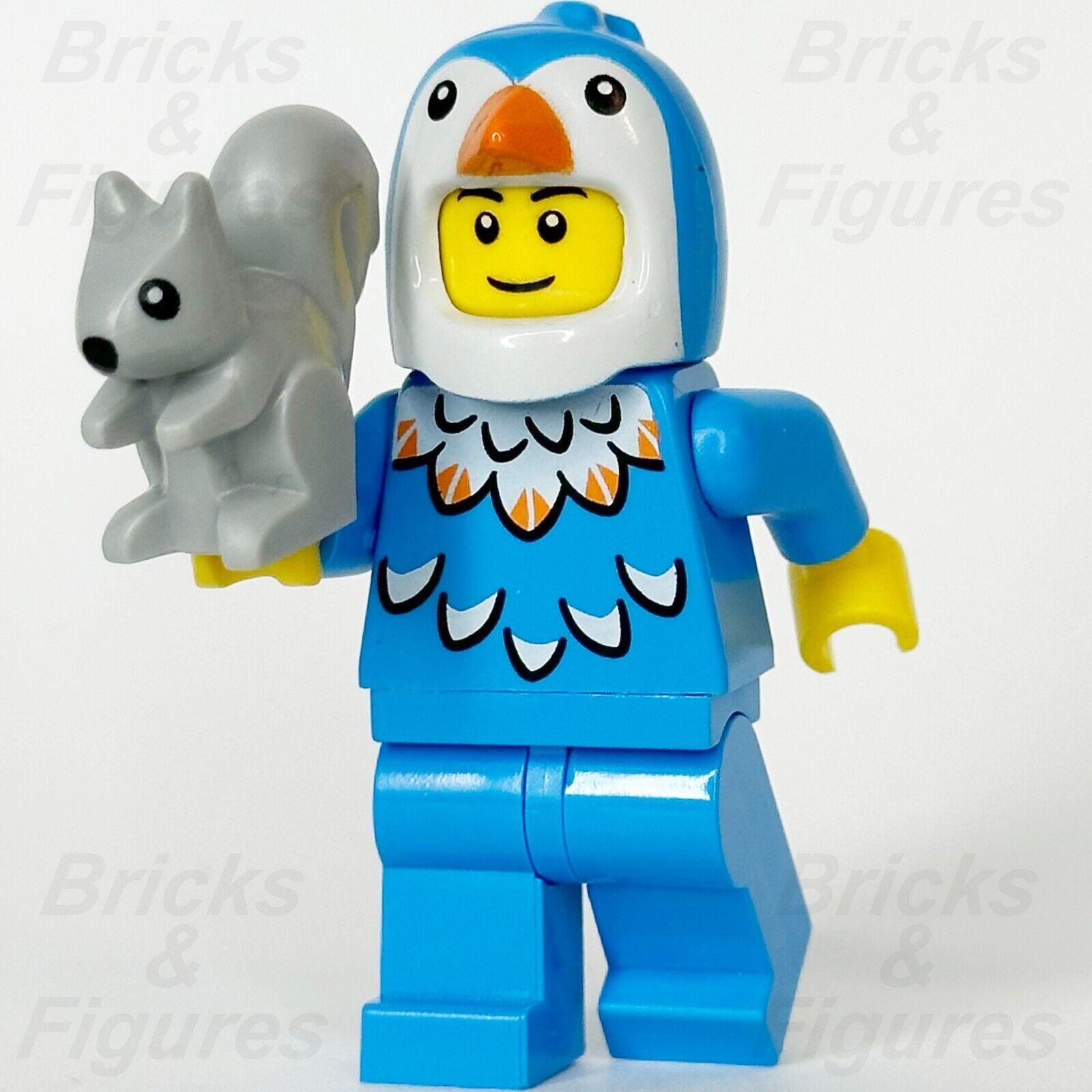 LEGO Penguin Suit Guy Minifigure & Squirrel Build-A-Minifigure BAM 2024 Animal - Bricks & Figures