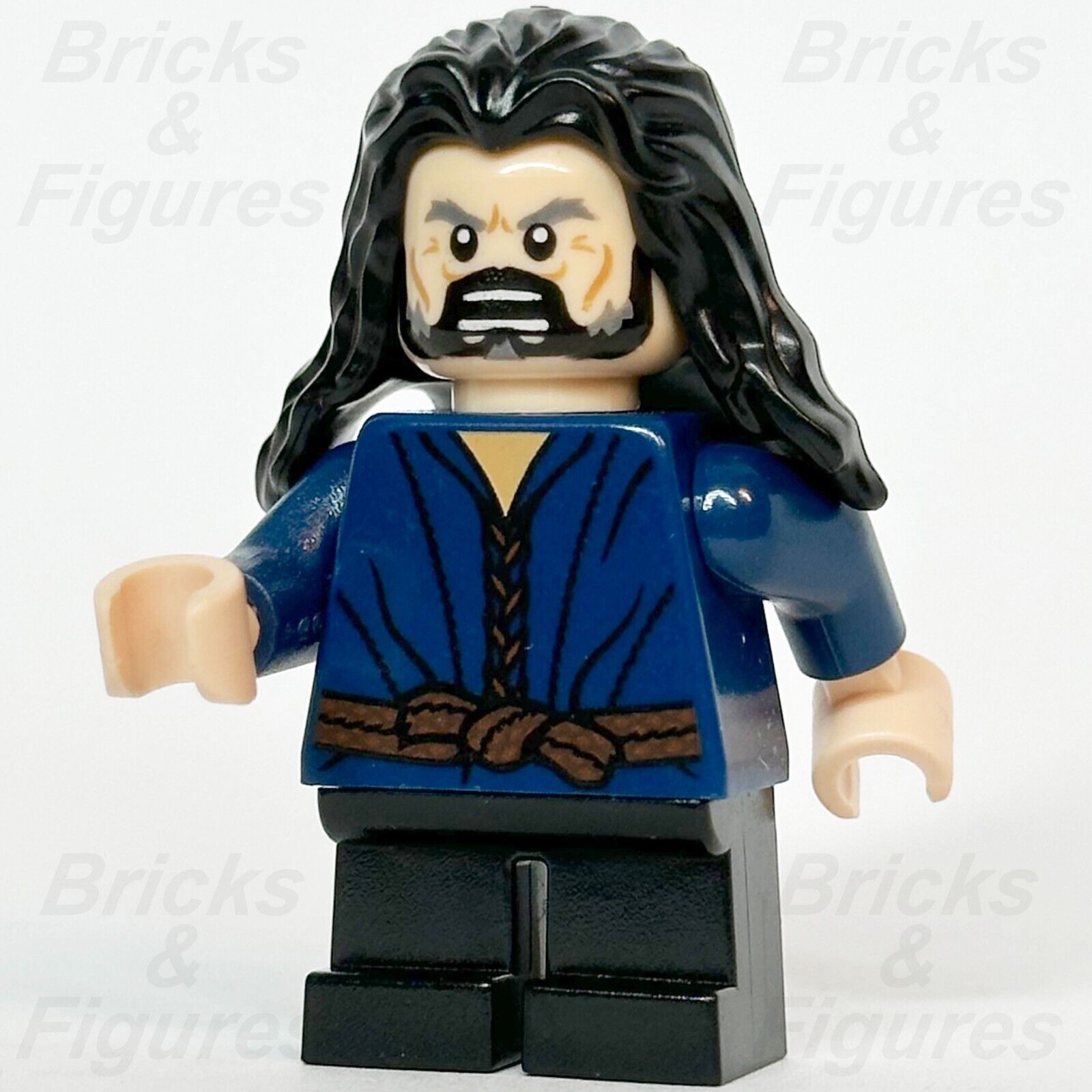 LEGO Thorin Oakenshield Minifigure The Hobbit Lord of the Rings 79013 lor083 - Bricks & Figures