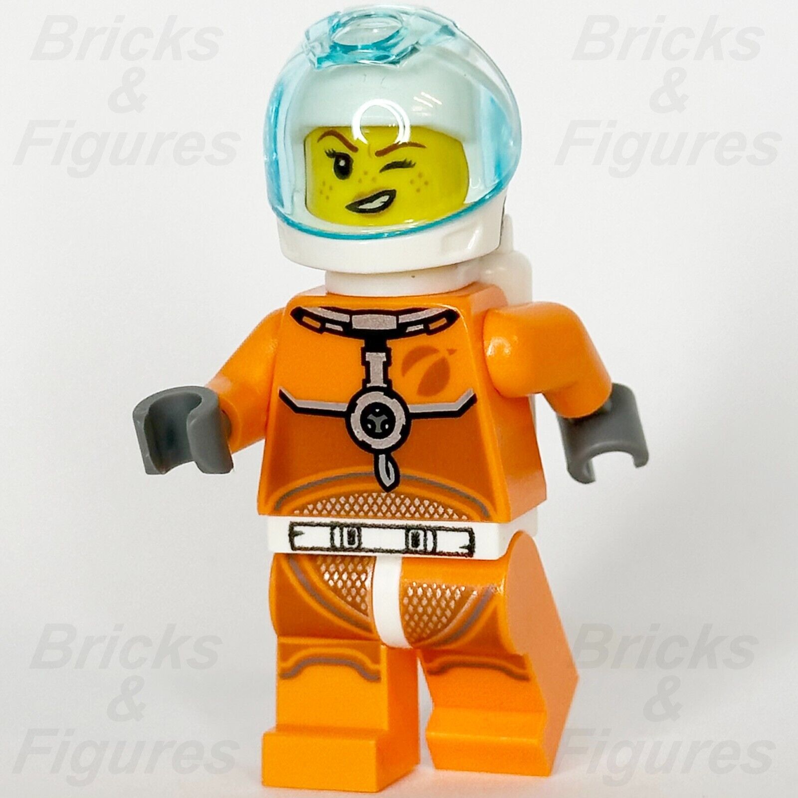 LEGO City Astronaut Minifigure Space Exploration Town 40345 60228 60230 cty1008 - Bricks & Figures