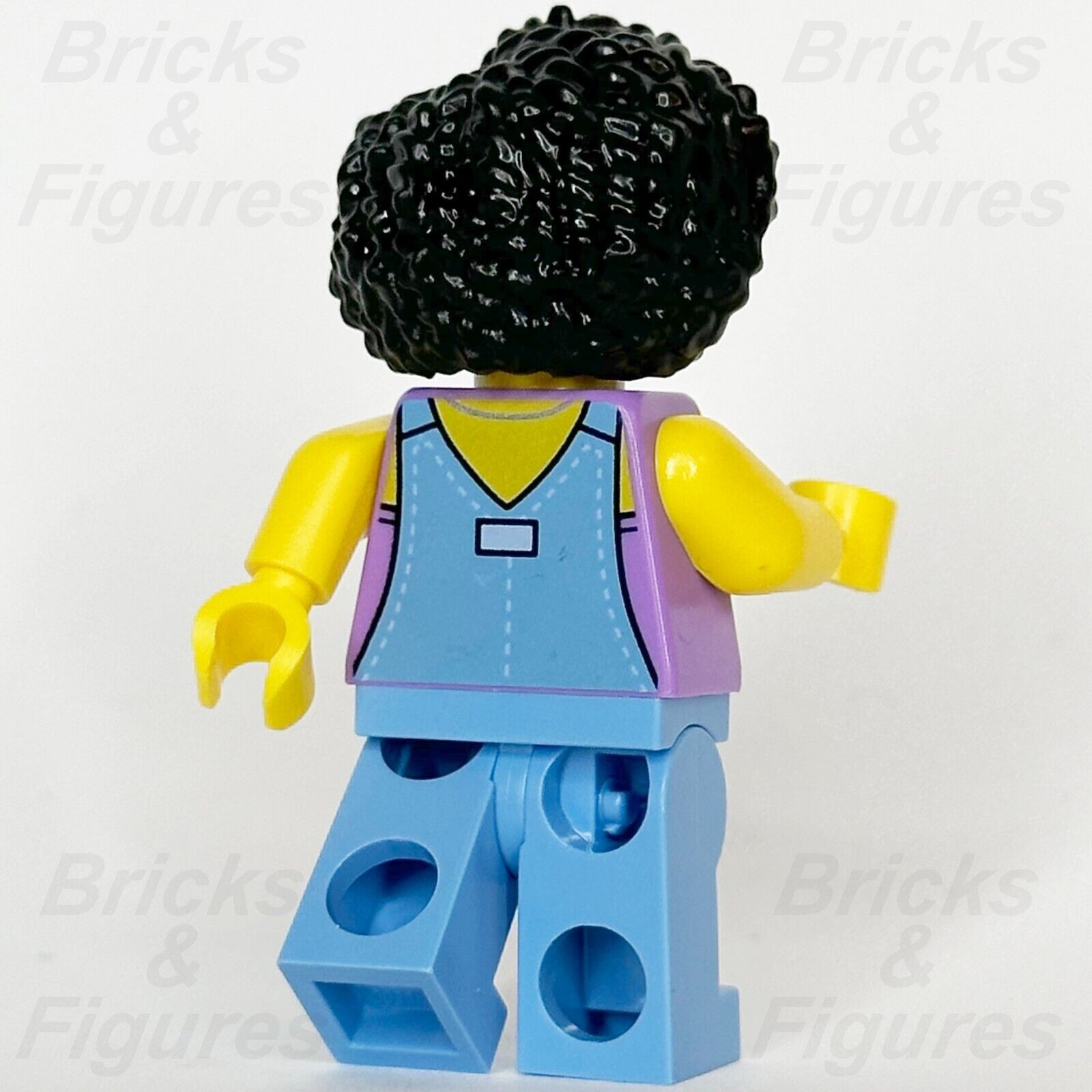 LEGO City Street Performer Minifigure Busker Town Female Overalls 60380 cty1648 - Bricks & Figures