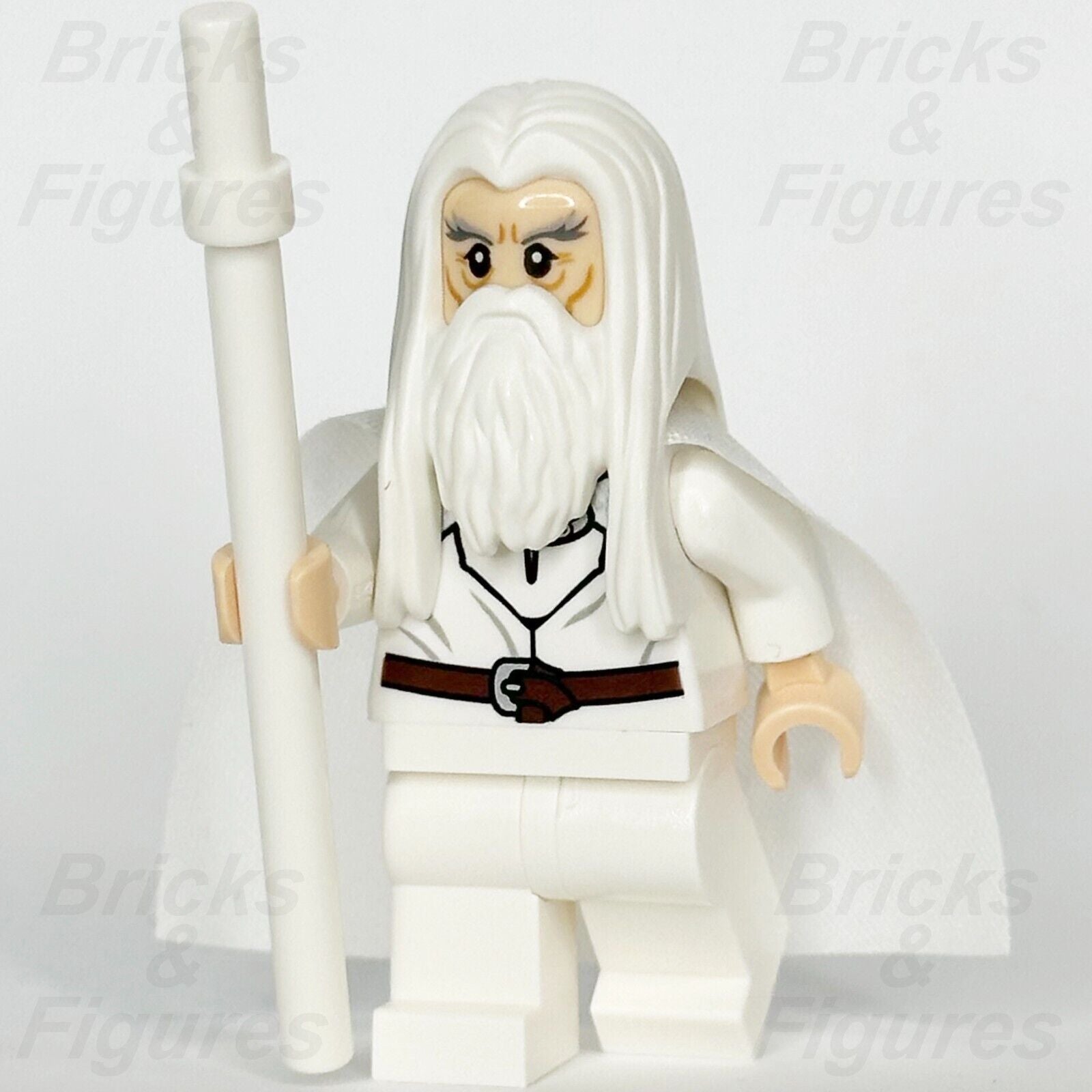 LEGO The Lord of the Rings Gandalf the White Minifigure Wizard 79007 lor063 - Bricks & Figures