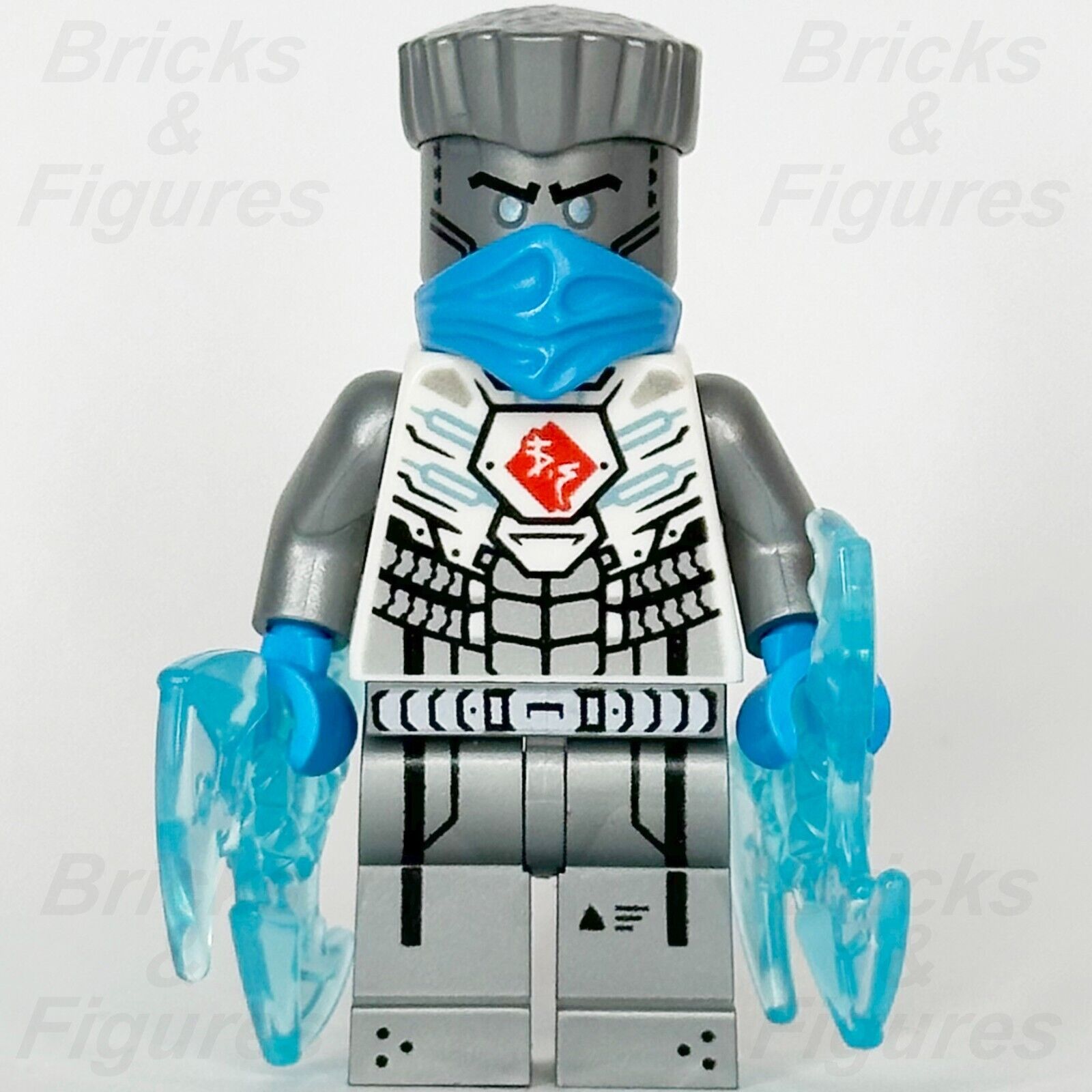 LEGO Ninjago Zane Minifigure Titanium VS Legacy Rebooted Nindroid 71731 njo647