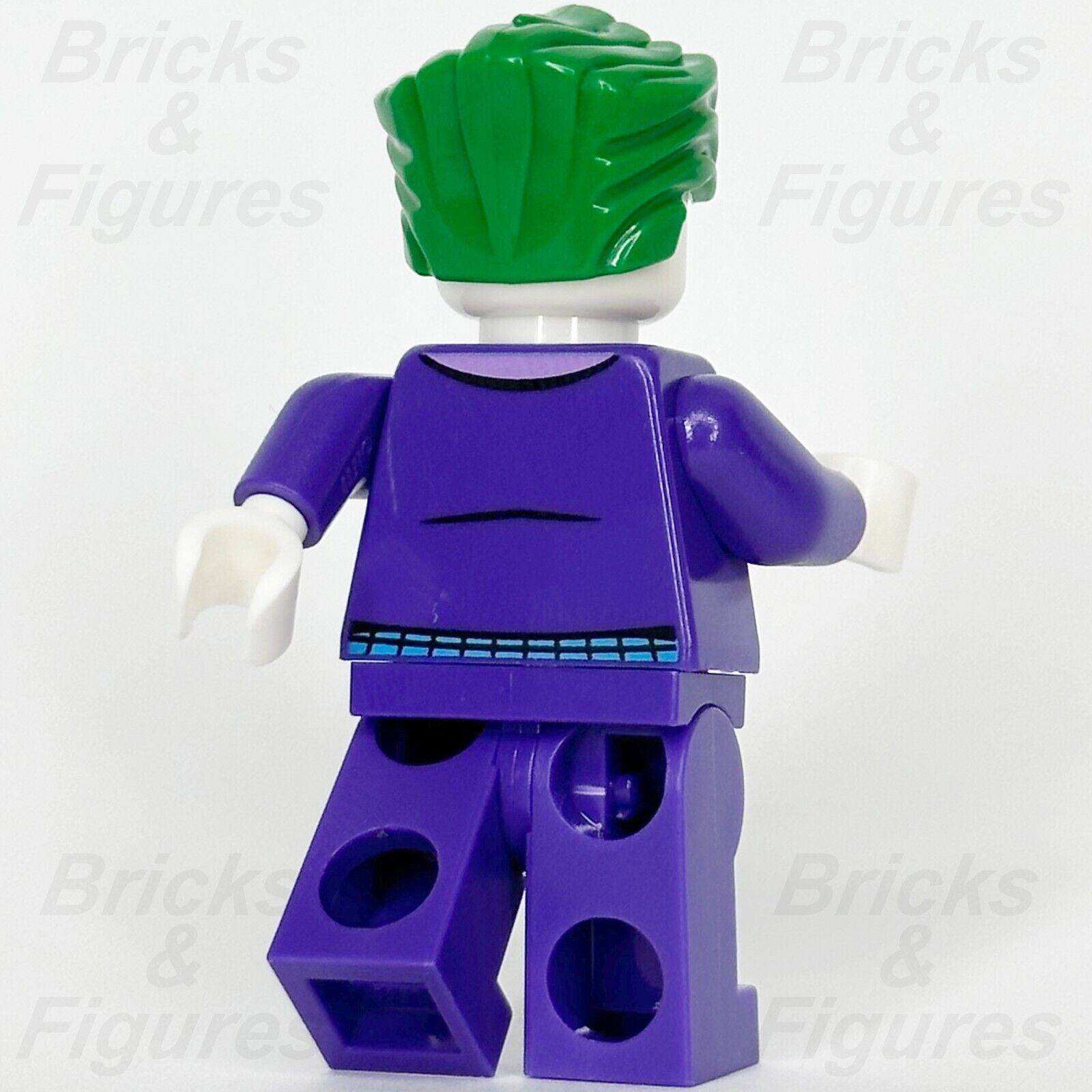 LEGO Super Heroes The Joker Minifigure Batman 2 DC 10753 sh515 Large Smile Hair - Bricks & Figures