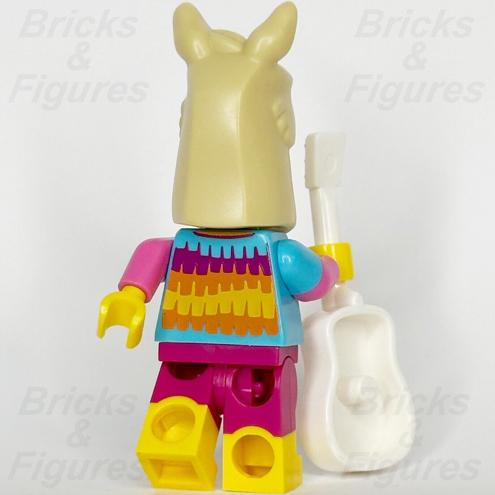 LEGO Llama Suit Guy Minifigure White Guitar Build-A-Minifigure BAM 2024 Party