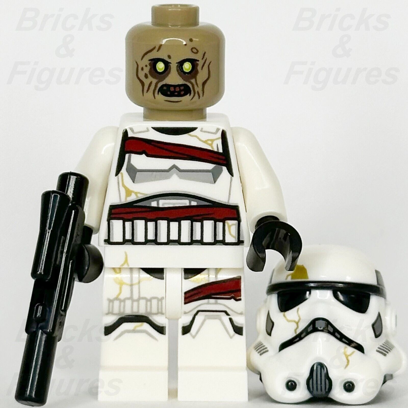 LEGO Star Wars Night Trooper Minifigure Ahsoka Zombie Stormtrooper 75385 sw1358 - Bricks & Figures