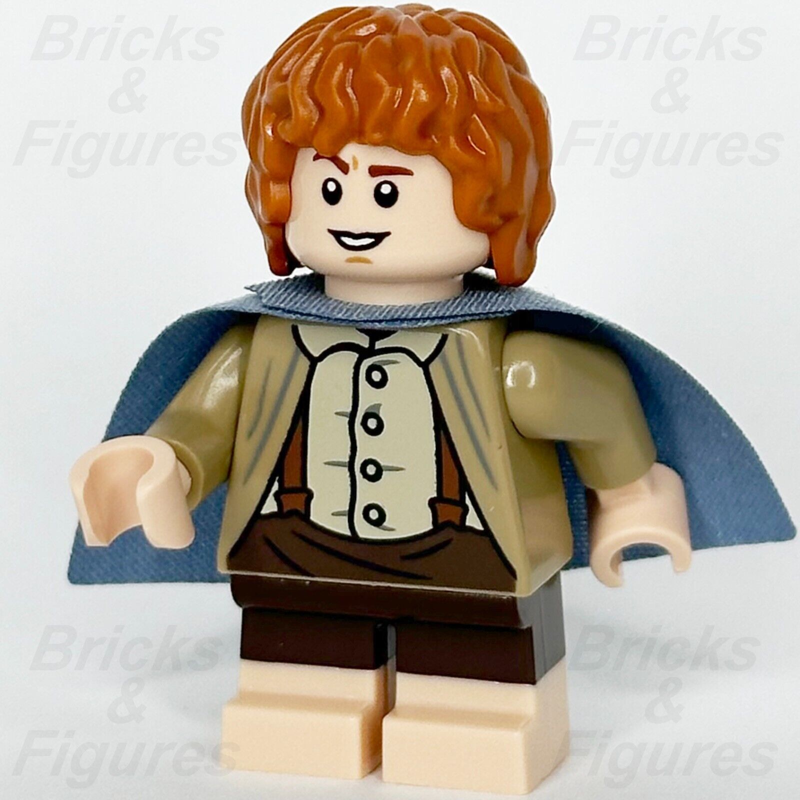 LEGO Sam Minifigure Hobbit The Lord of the Rings Samwise Gamgee 10316 lor113 - Bricks & Figures